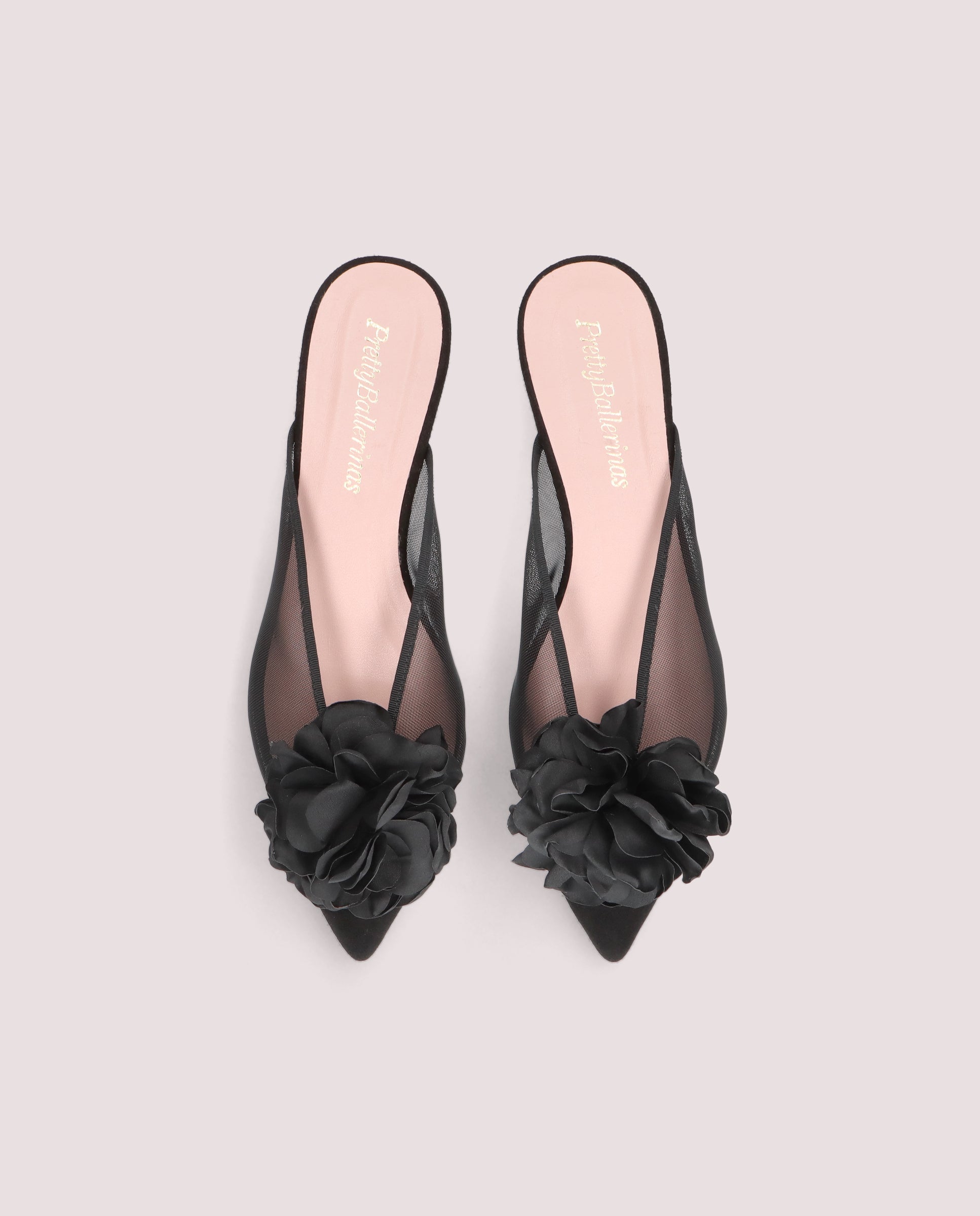 Vista alternativa de Mules Ella Negros Red por PrettyBallerinas