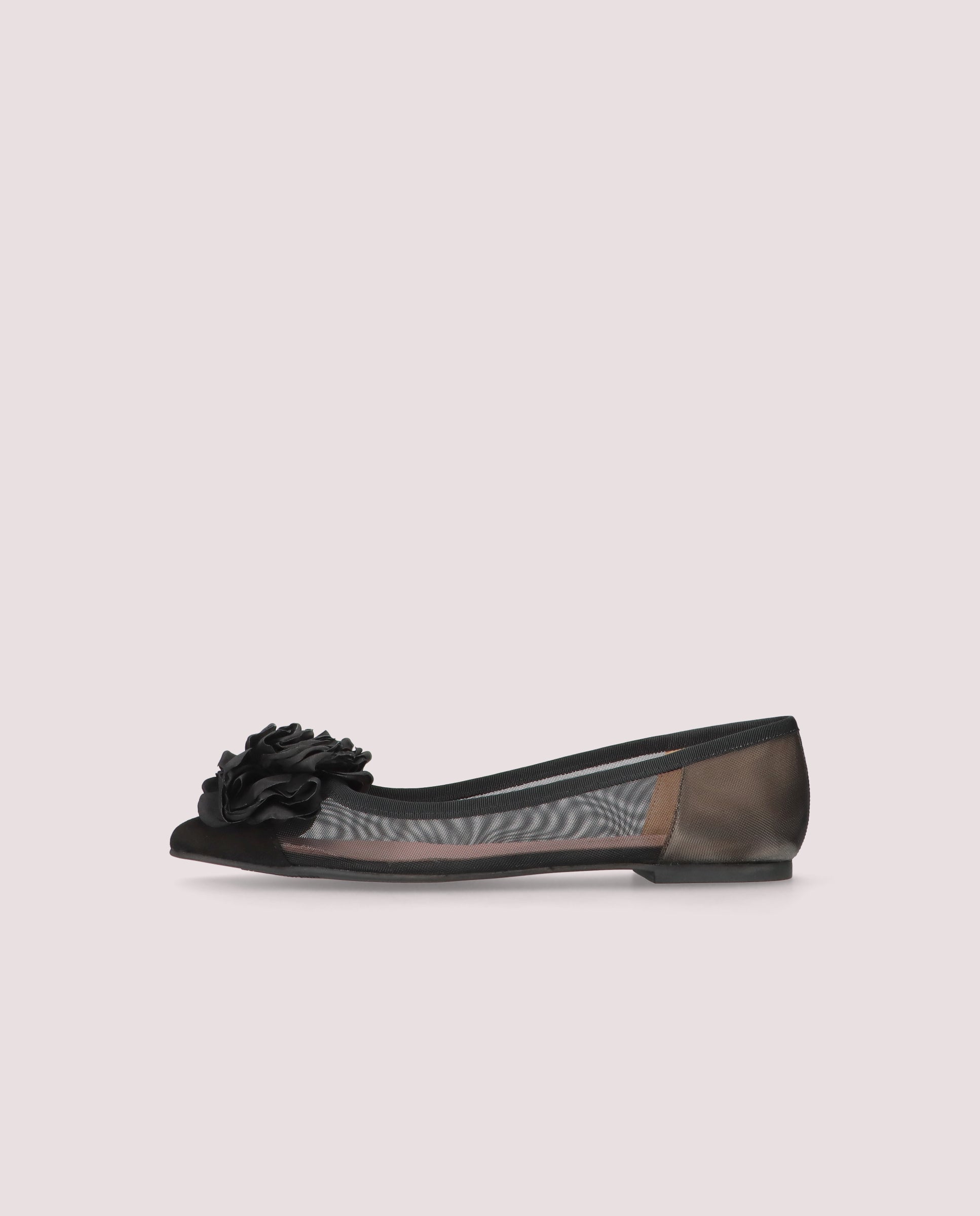 Ella Ballet Flats BLACK RED