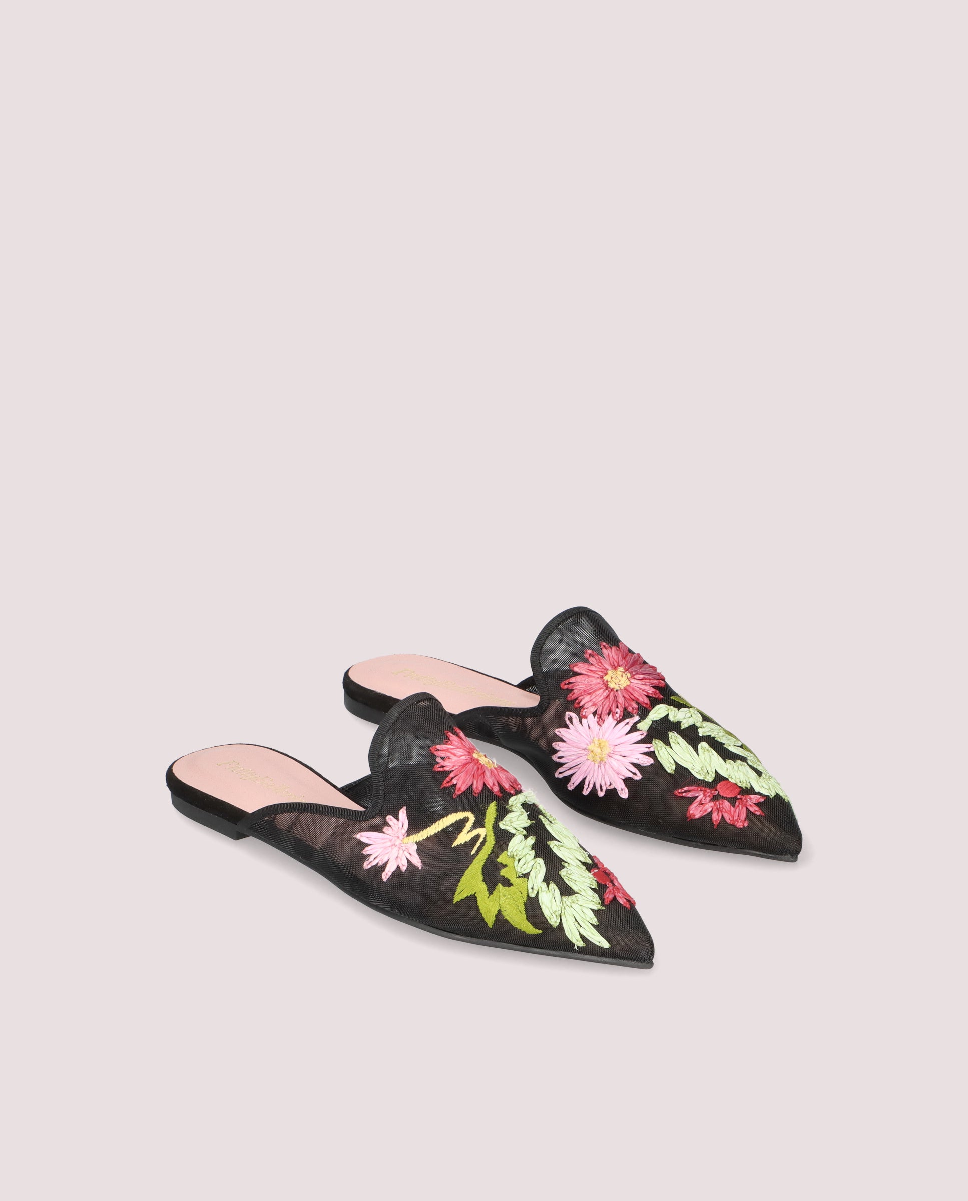 Mules Ella Negros Red