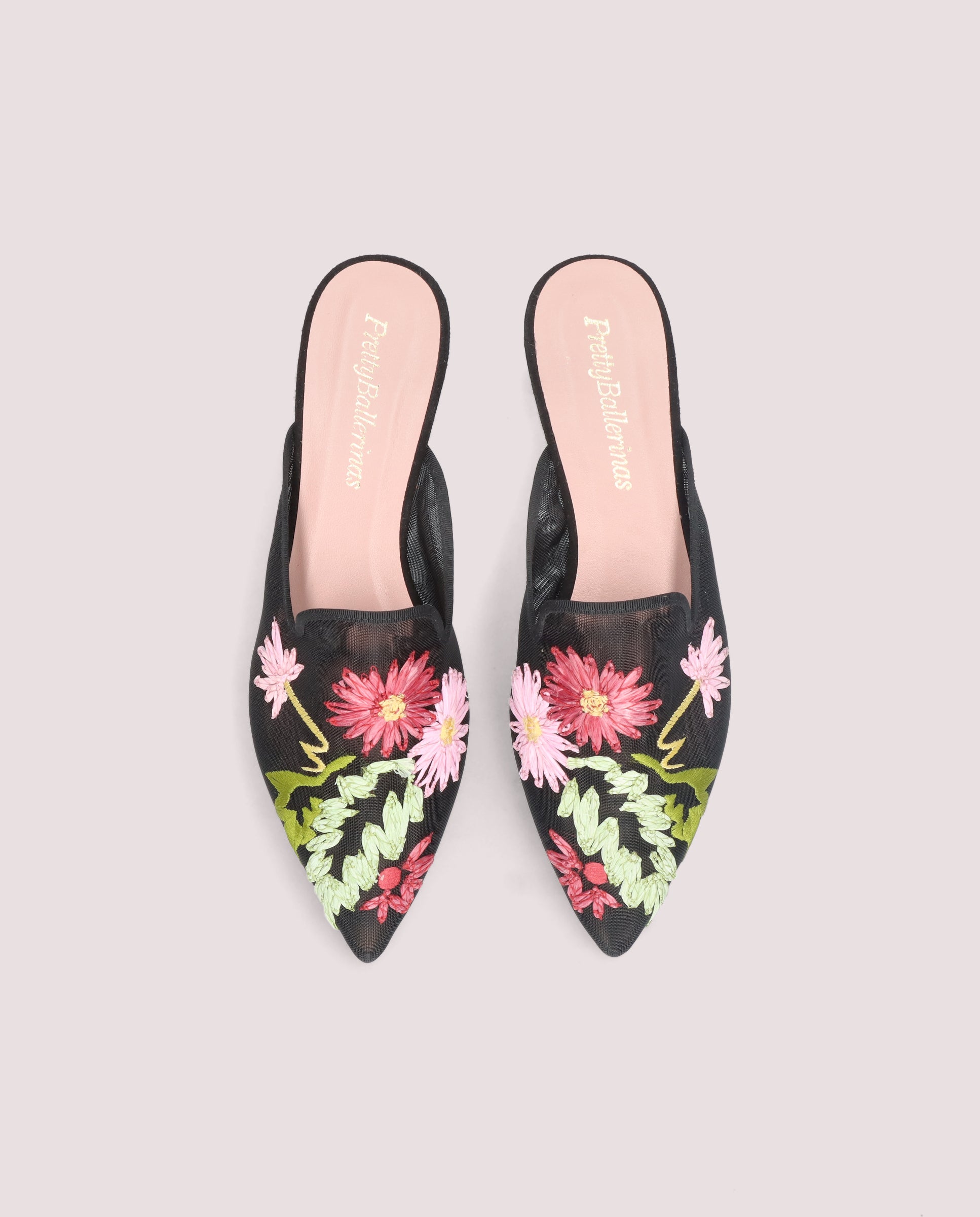 Vista alternativa de Mules Ella Negros Red por PrettyBallerinas
