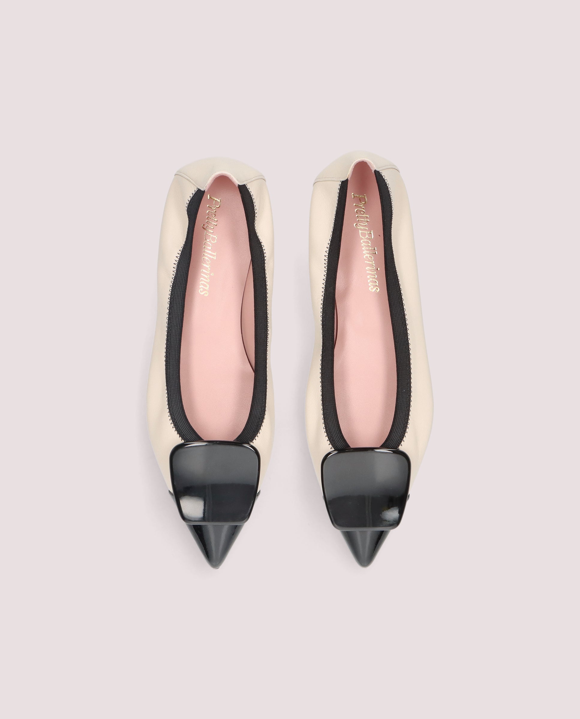 Vista alternativa de Bailarinas Ella Blancos Piel por PrettyBallerinas