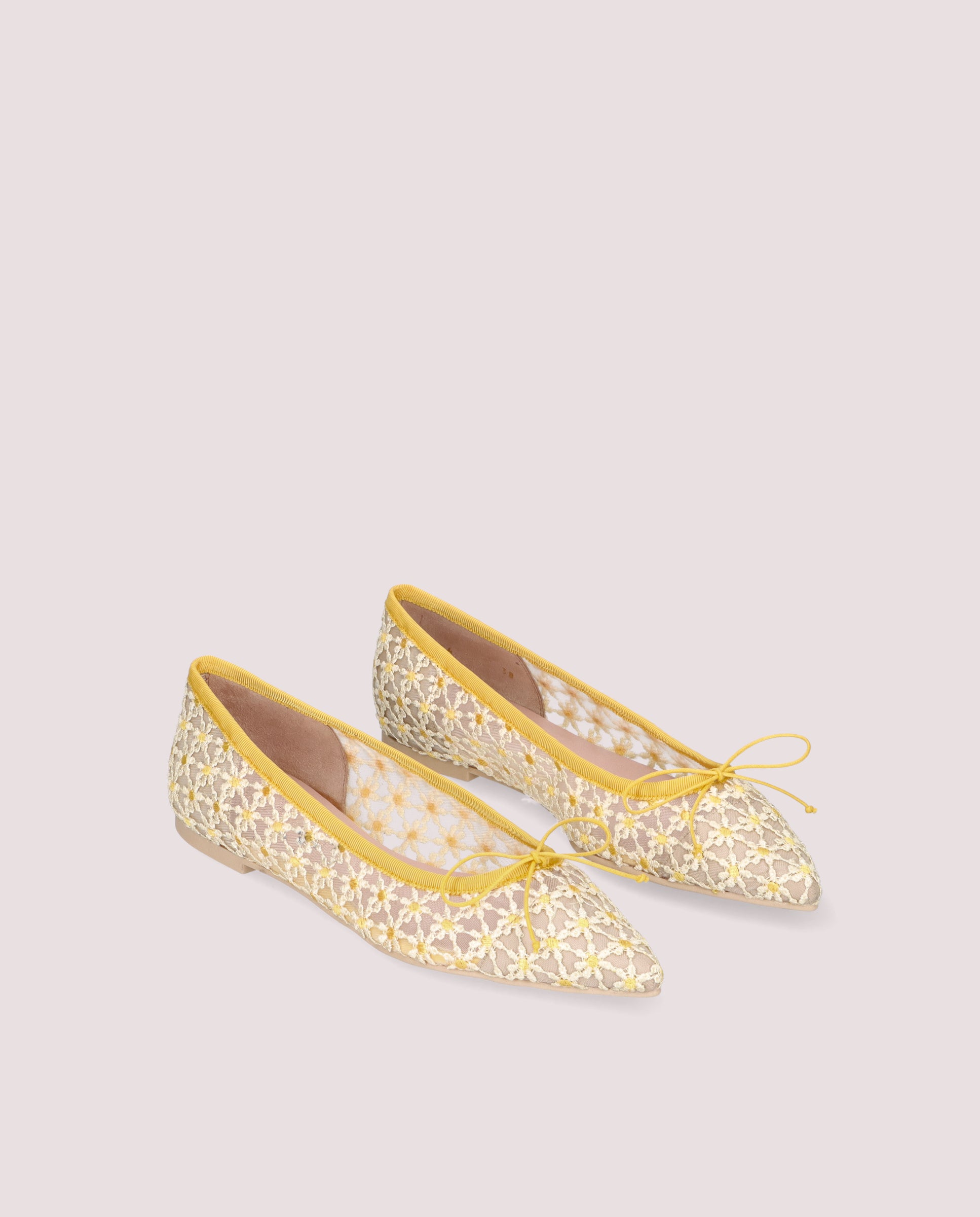 Image of Ella ballerina in mesh with daisies by PrettyBallerinas