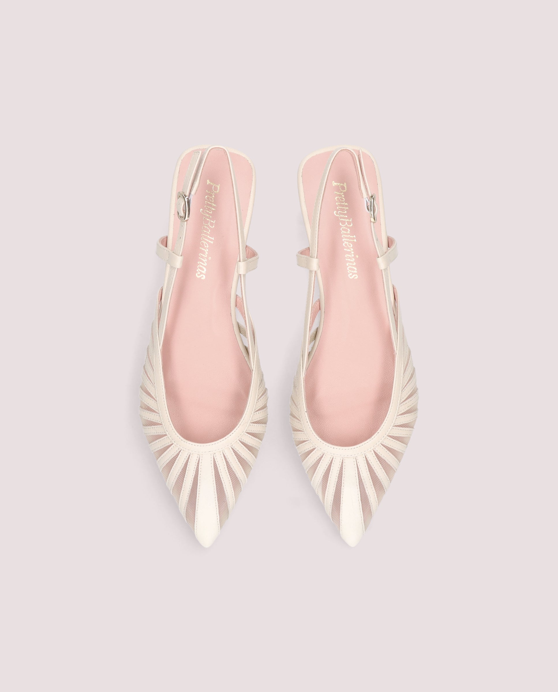 Vista alternativa de Bailarinas Yvette Blancos Red por PrettyBallerinas