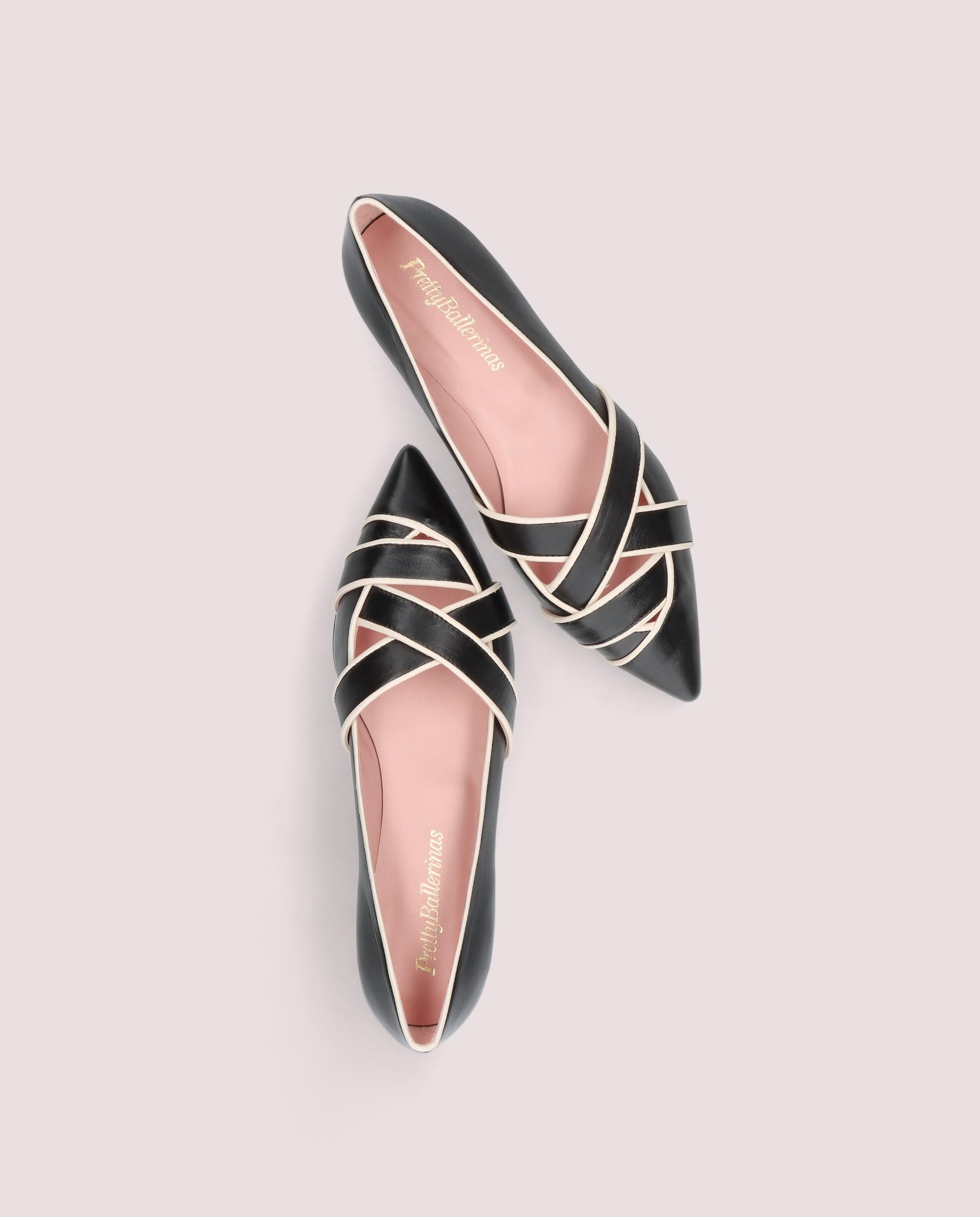 Bailarinas Clementine Negros Piel