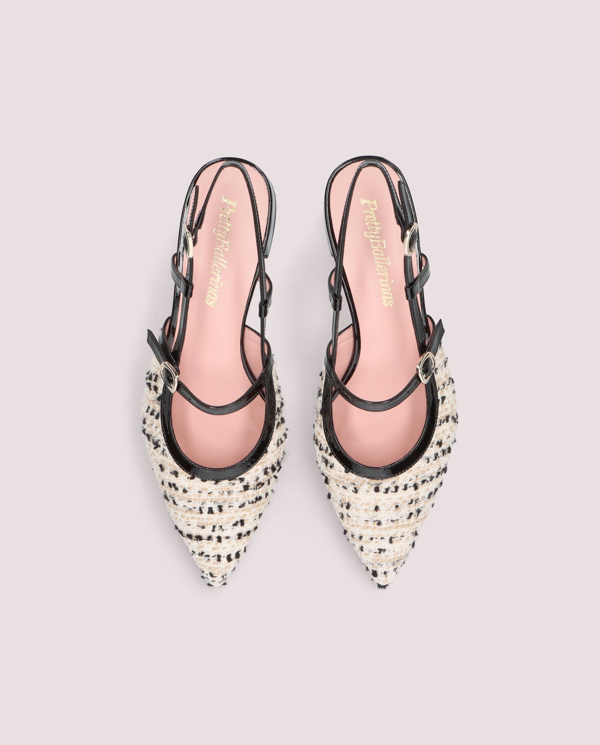 Vista alternativa de Bailarinas Kendall Rosas Tejidos por PrettyBallerinas