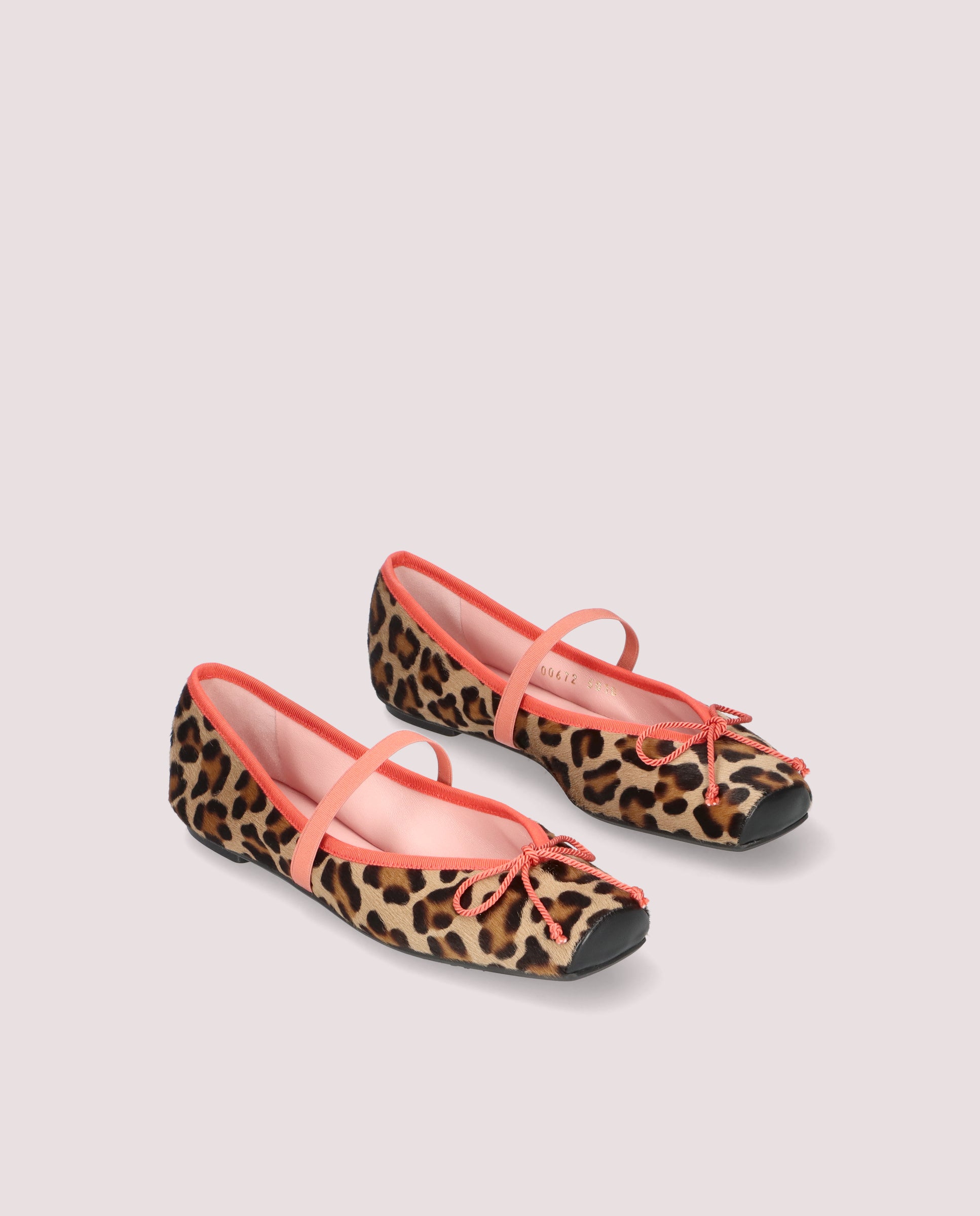 Image of Kristen BEIGE PONY Ballet Flats by PrettyBallerinas