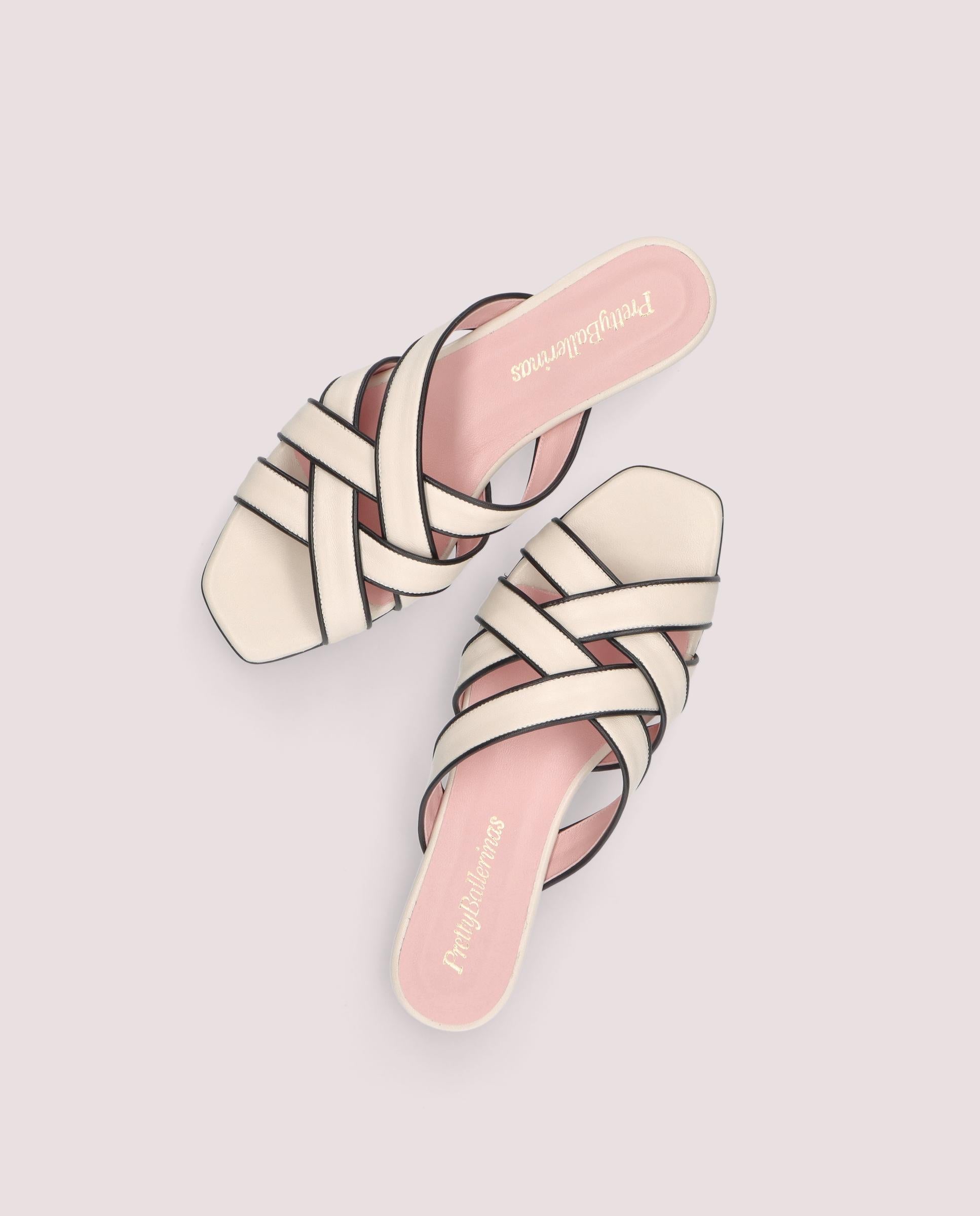 Sandalias Isla Blancos Piel