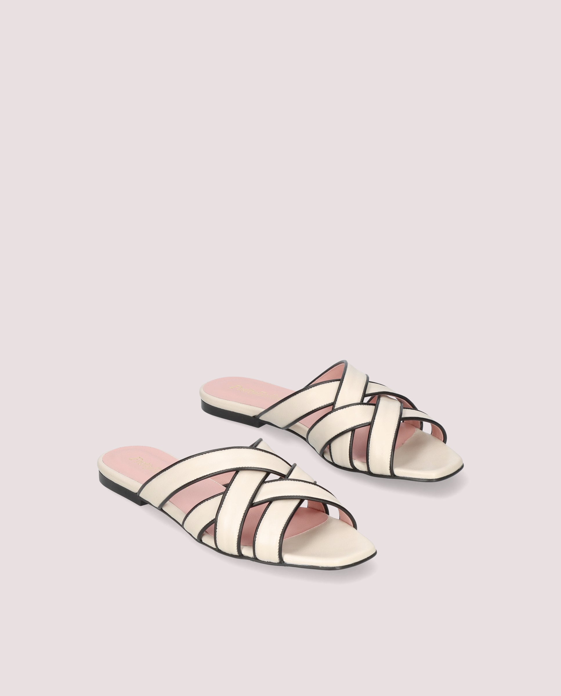 Imagen de Sandalias Isla Blancos Piel por PrettyBallerinas