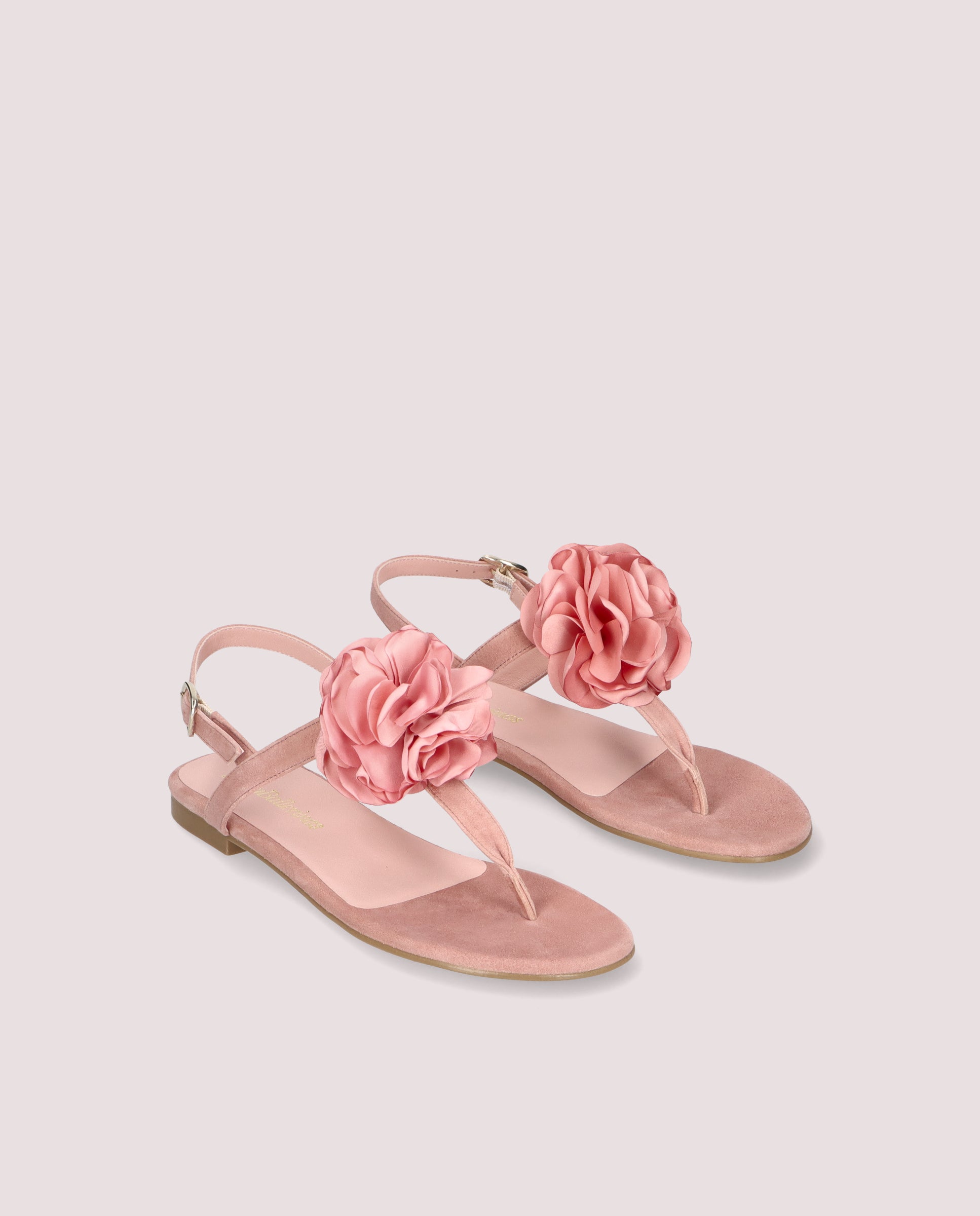 Image of Sandalias Judy Rosas Piel by PrettyBallerinas