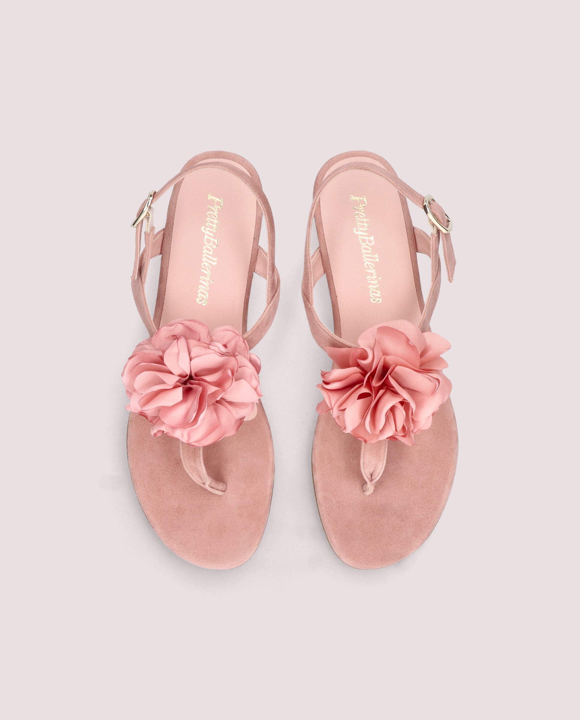 Vista alternativa de Sandalias Judy Rosas Piel por PrettyBallerinas
