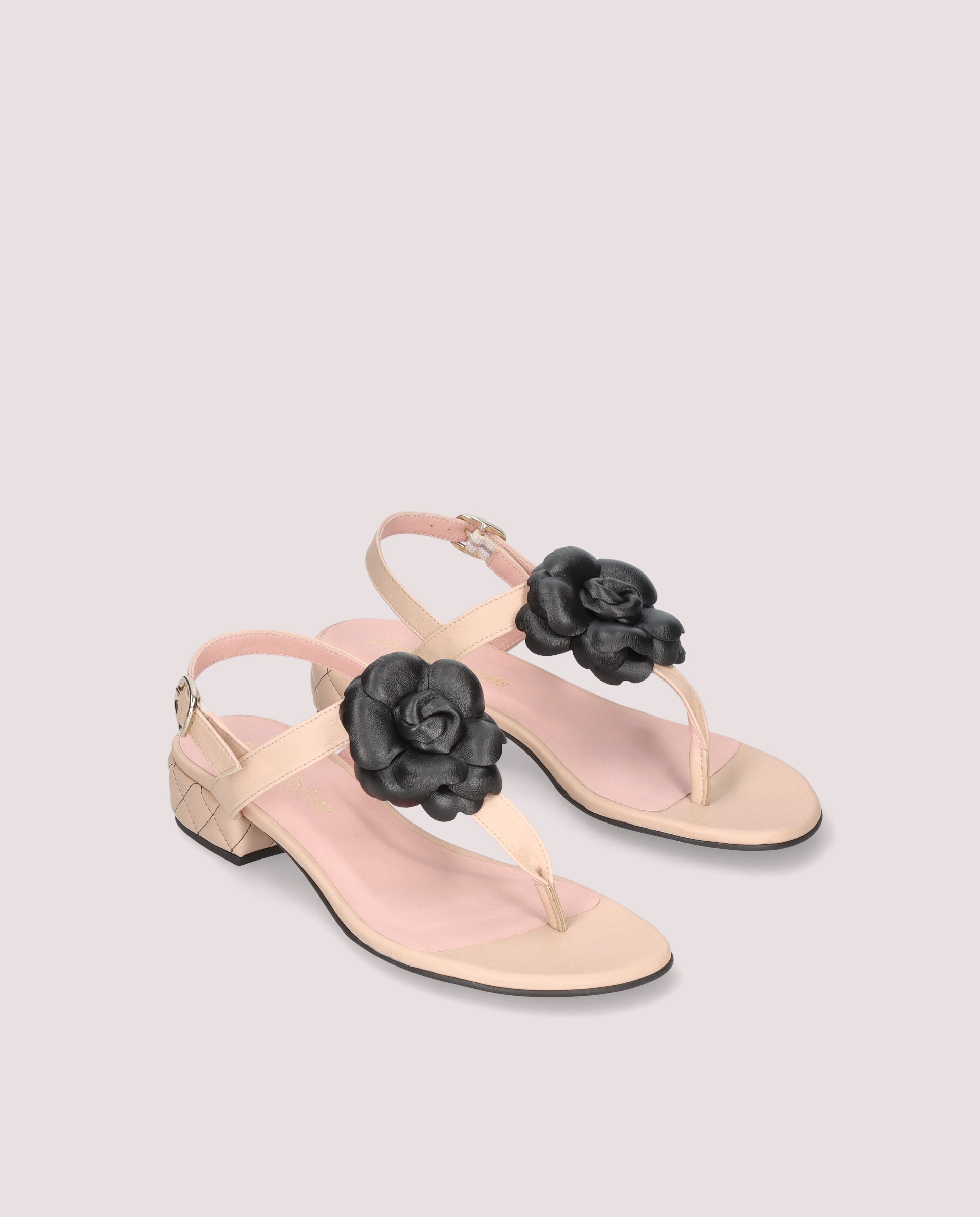 Imagen de Sandalias Lulu Beiges Piel por PrettyBallerinas