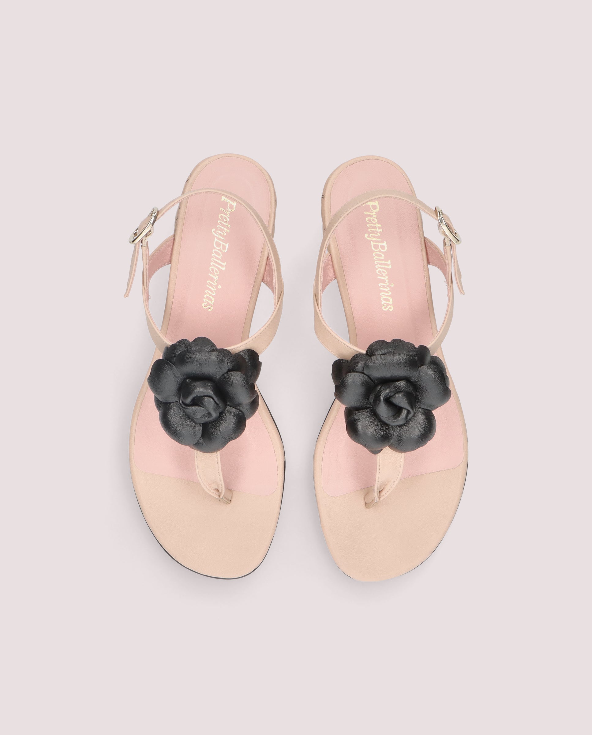 Vista alternativa de Sandalias Lulu Beiges Piel por PrettyBallerinas