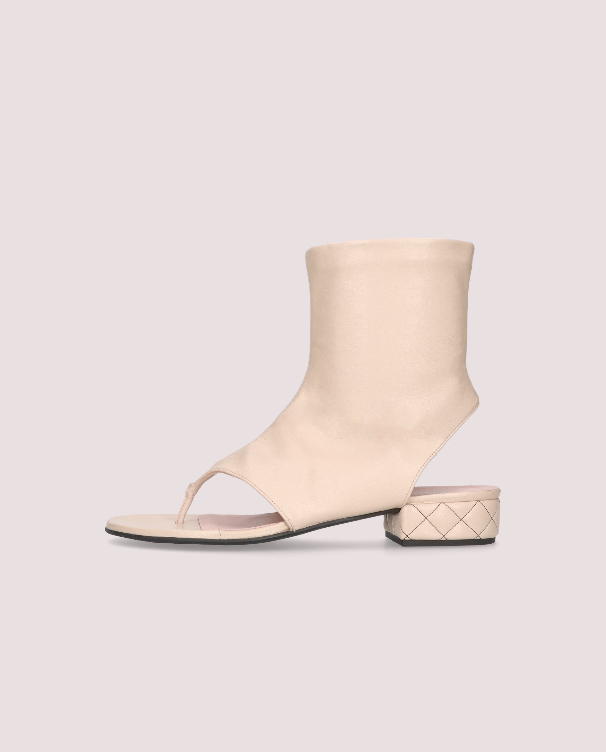 Sandalias Lulu Beiges Tejidos