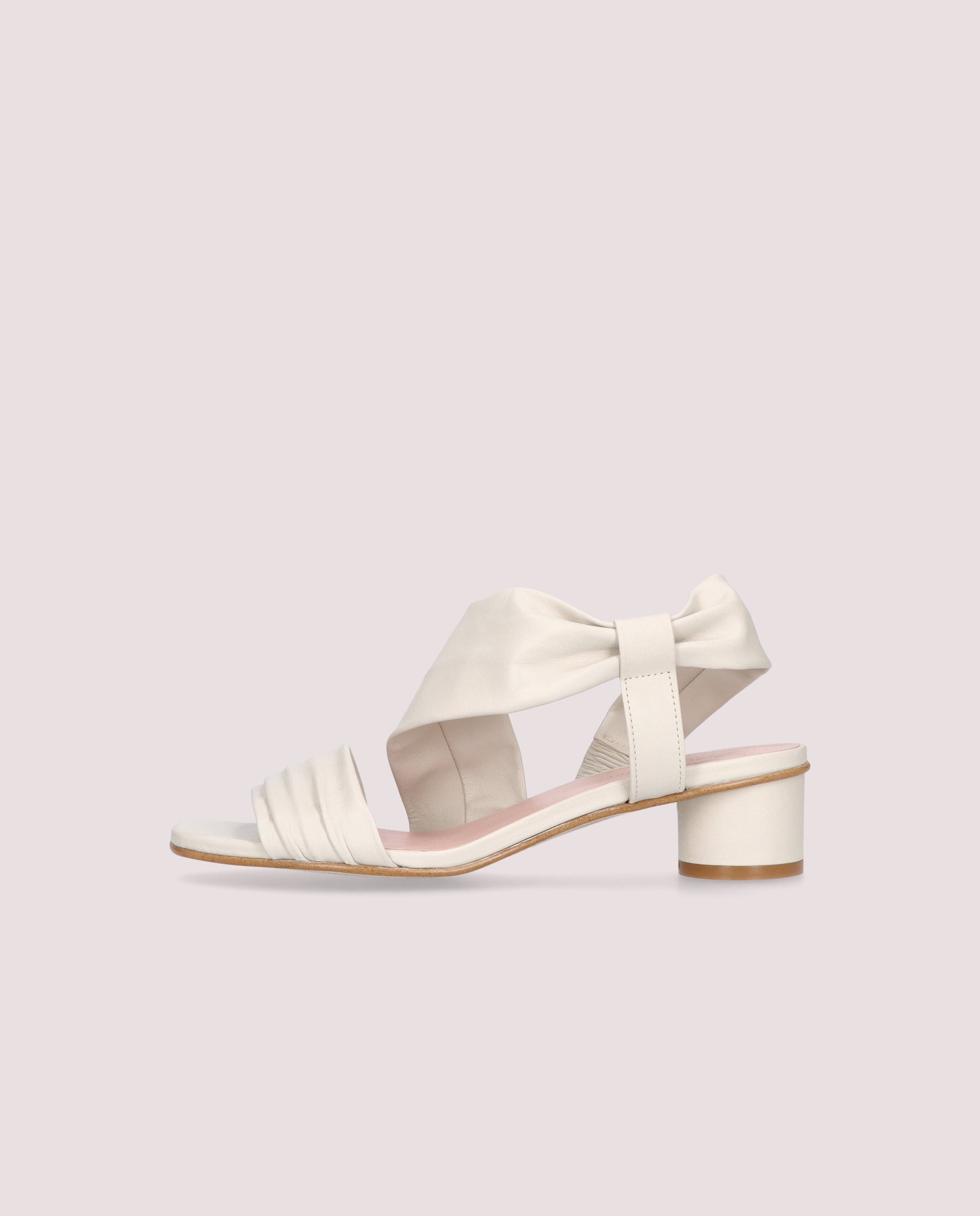 Sandalias François Blancos Piel