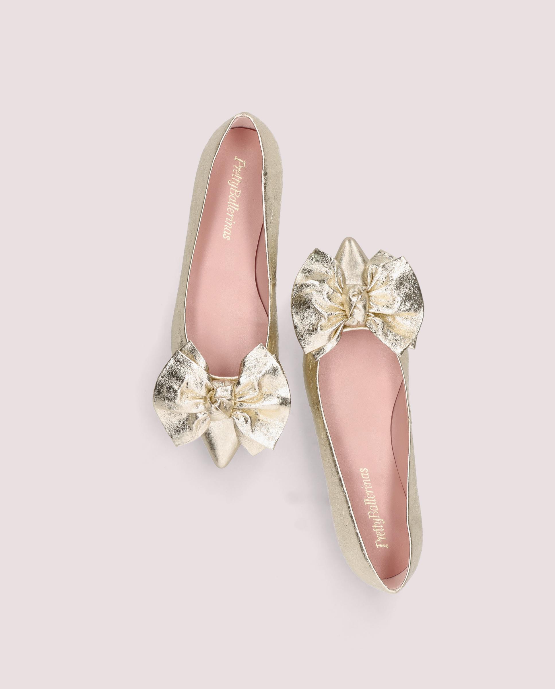 Bailarinas Ella Dorados Pieles metalizadas