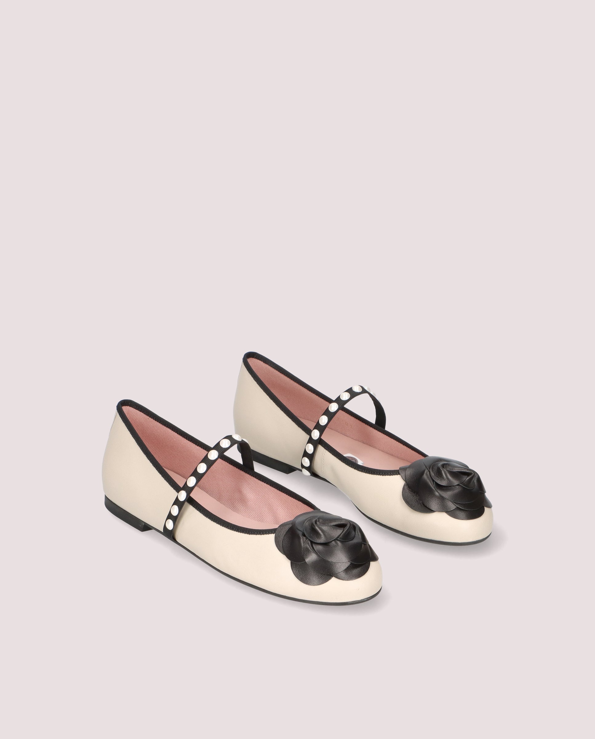 Bild von Ballerinas Nicole WEISS LEDER von PrettyBallerinas