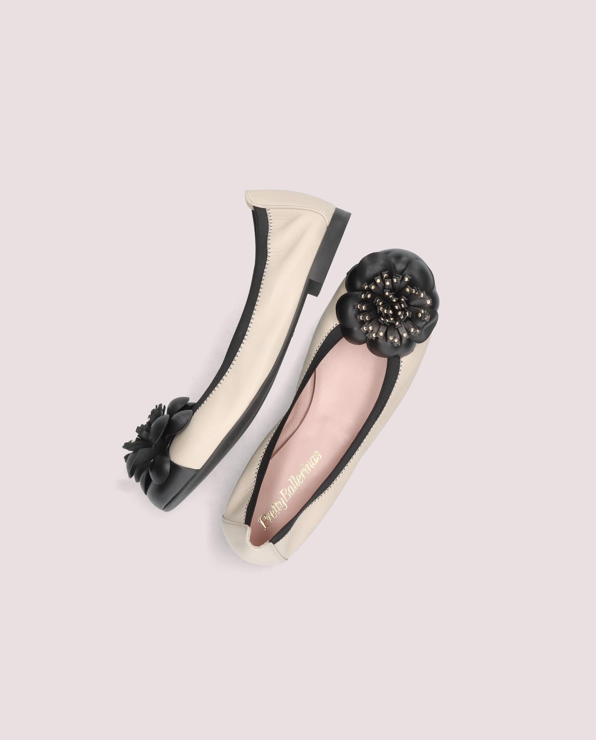 Ballerinas Shirley WEISS LEDER