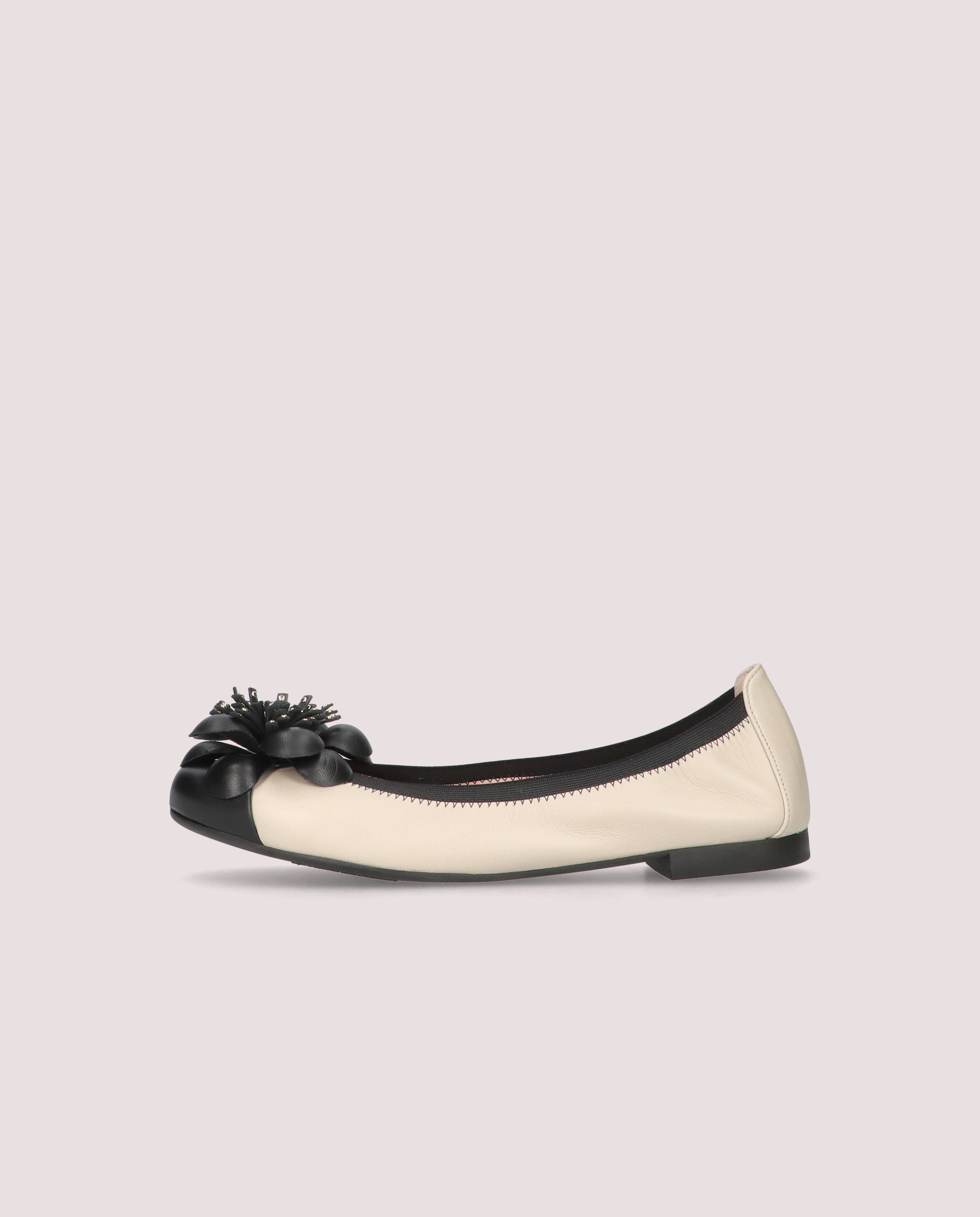 Shirley Ballet Flats WHITE LEATHER