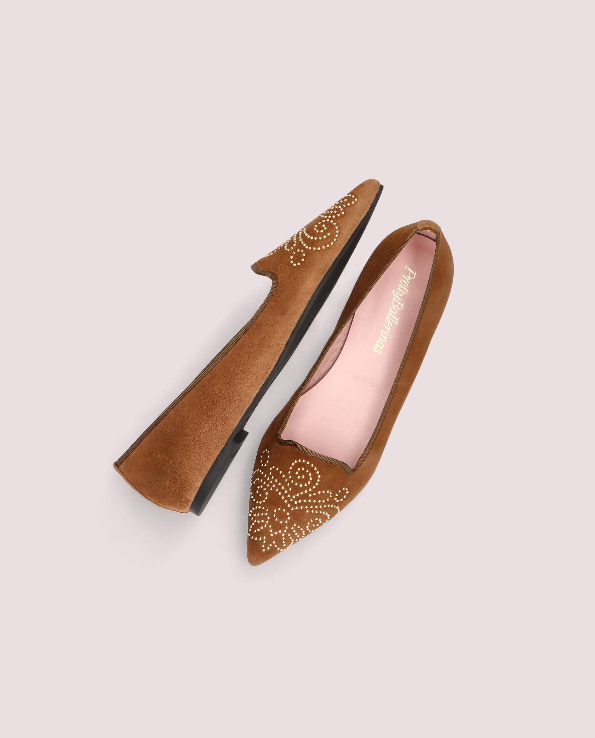 Loafers Ella Marrones Ante