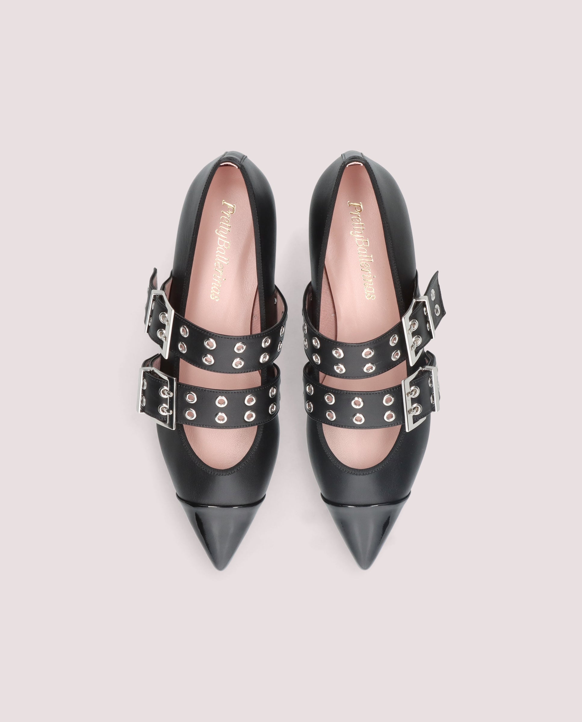 Vista alternativa de Bailarinas Ella Negros Piel por PrettyBallerinas