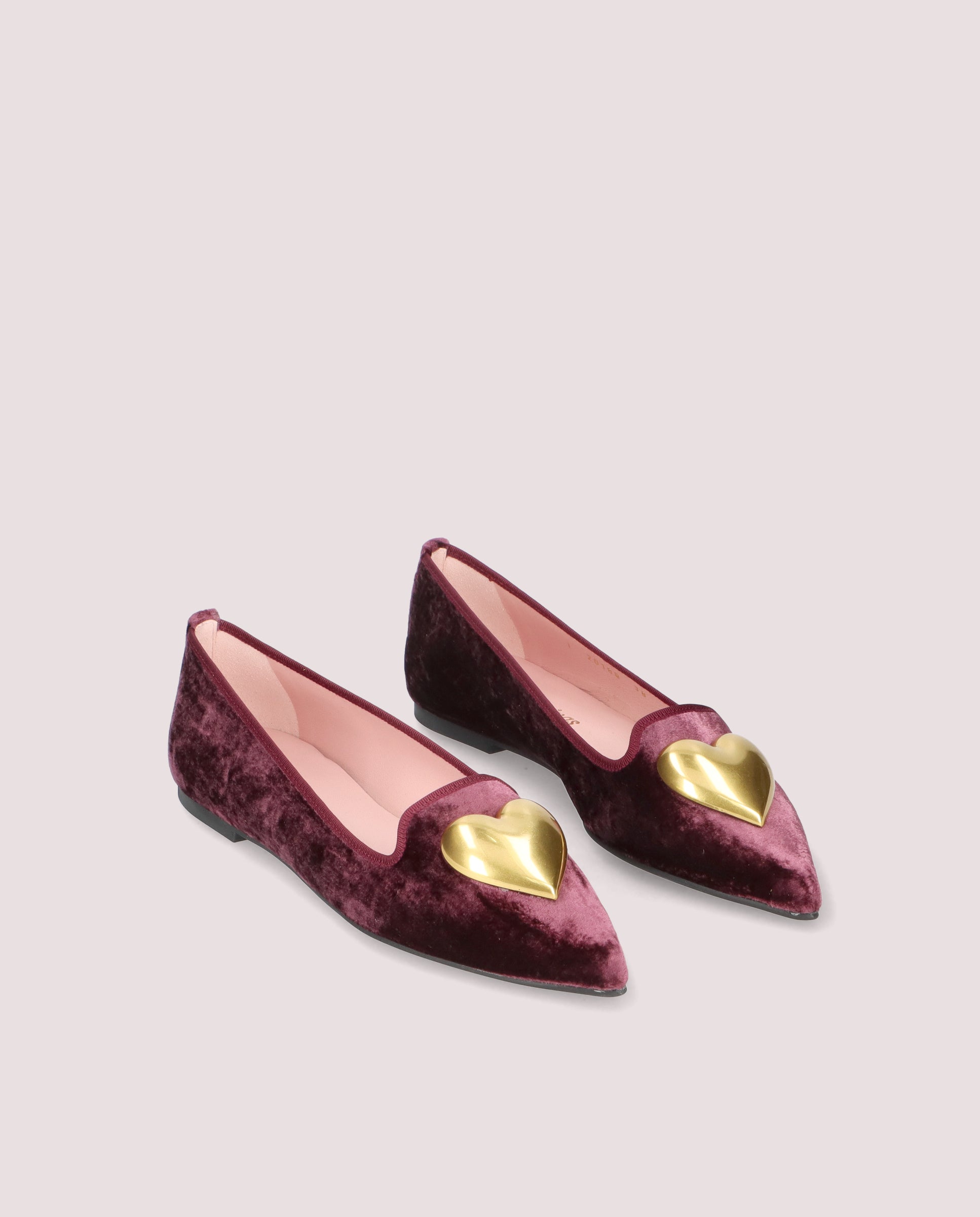 Ella RED WOVEN Loafers