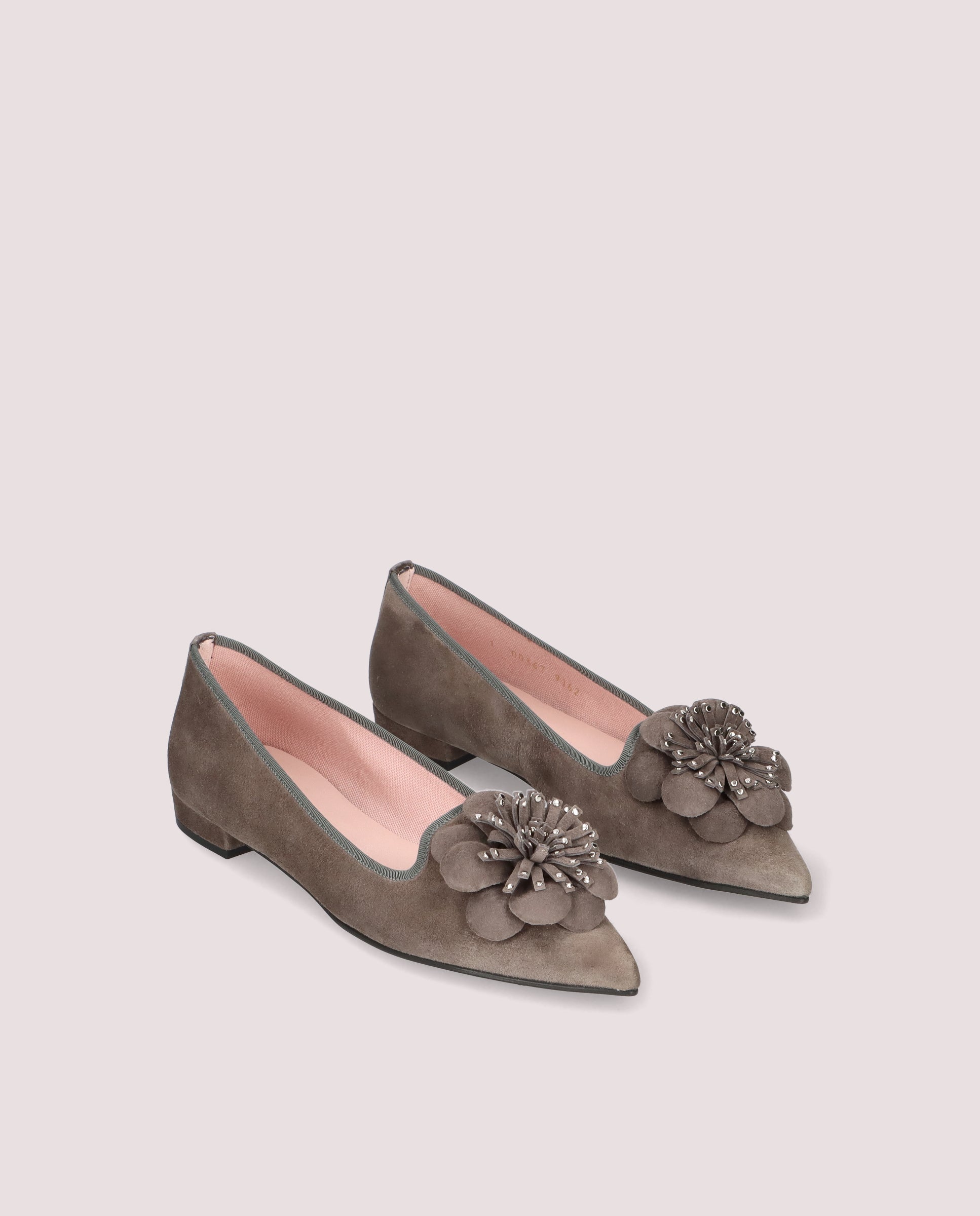 Bild von Loafers Clementine GRAU Wildleder von PrettyBallerinas