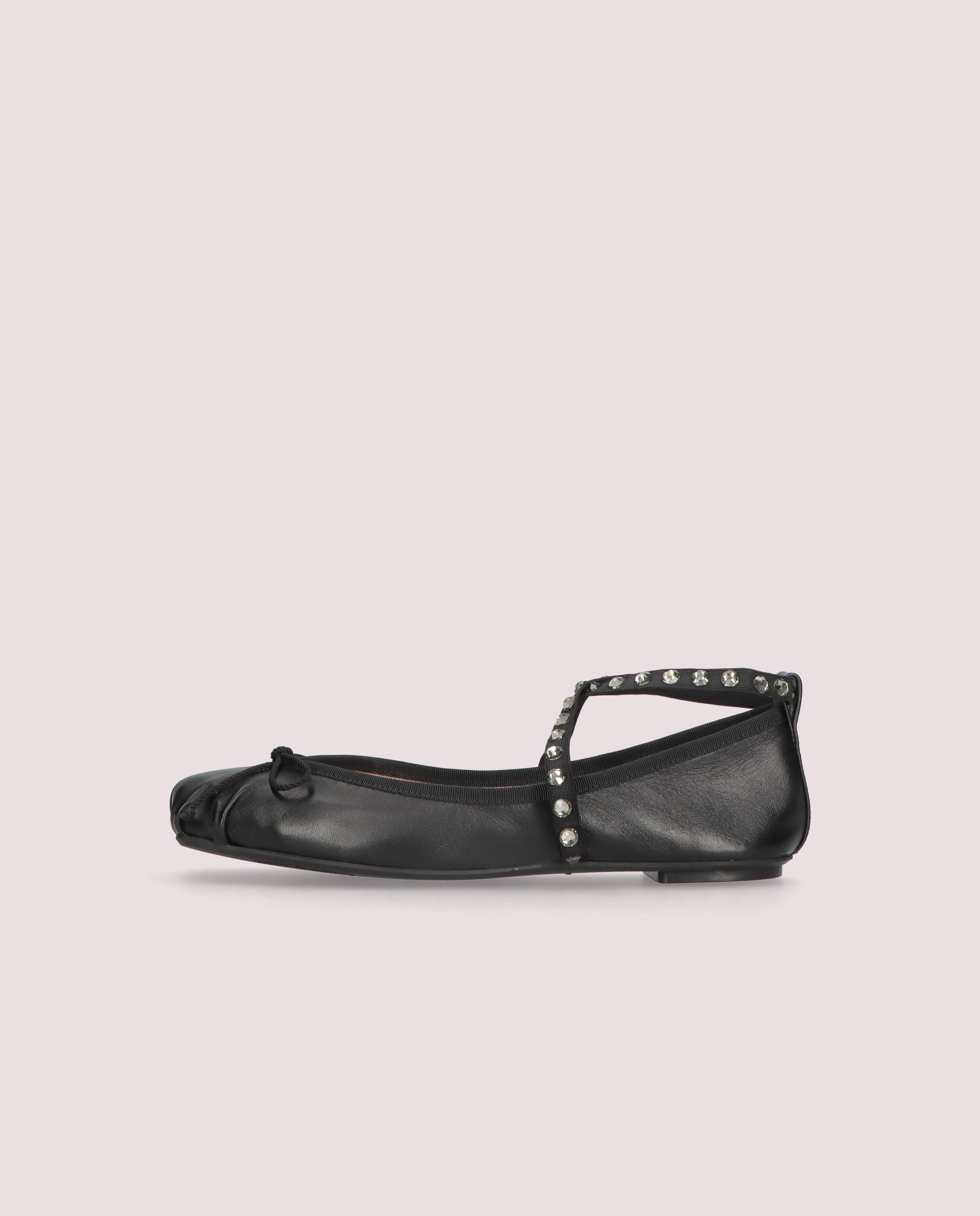 Ballerinas Kristen SCHWARZ LEDER