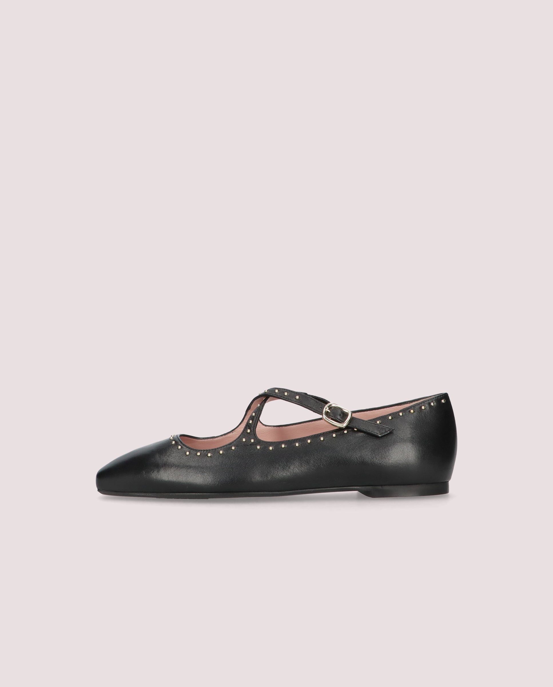 Ballerinas Camille SCHWARZ LEDER