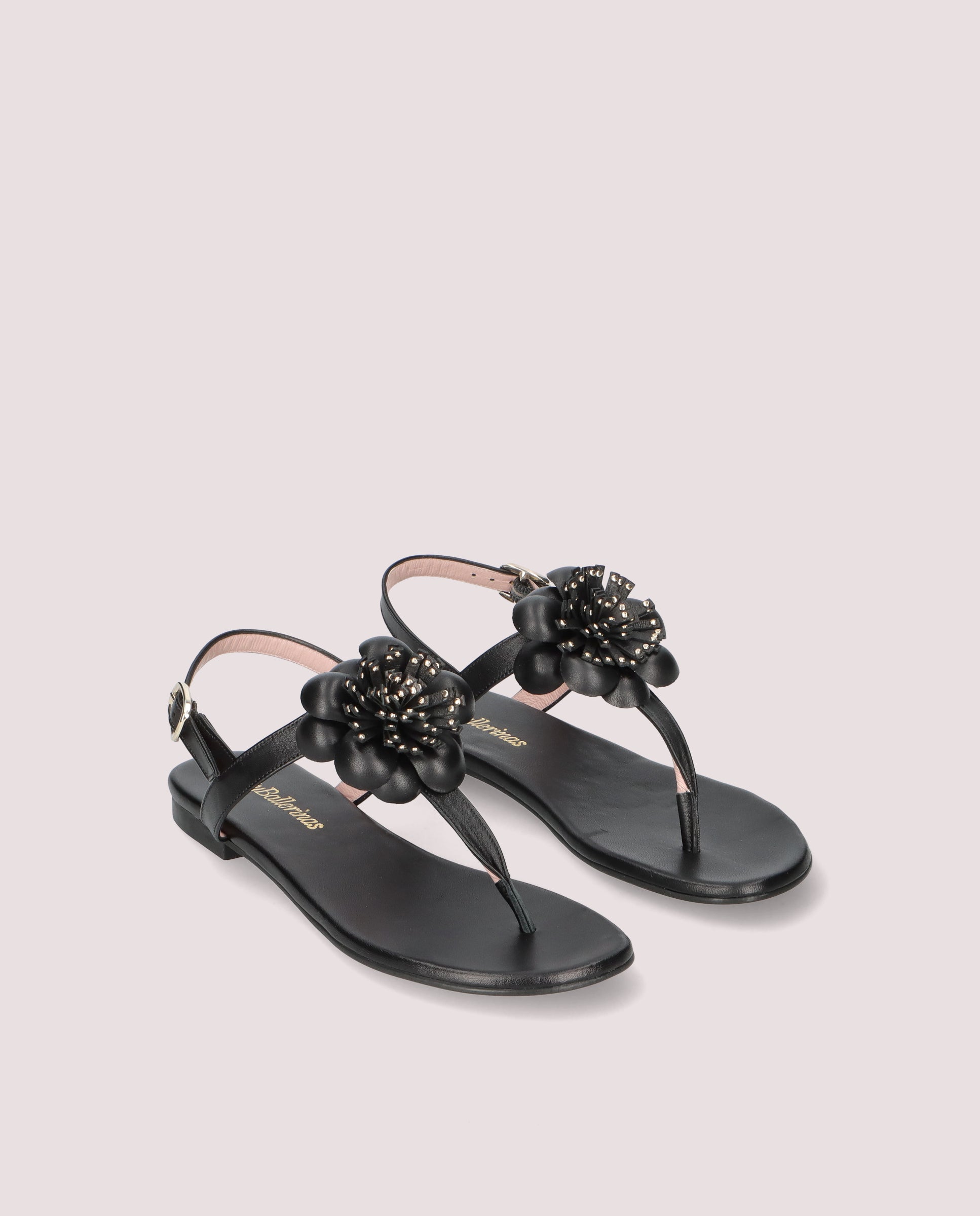 Sandalias Judy Negros Piel