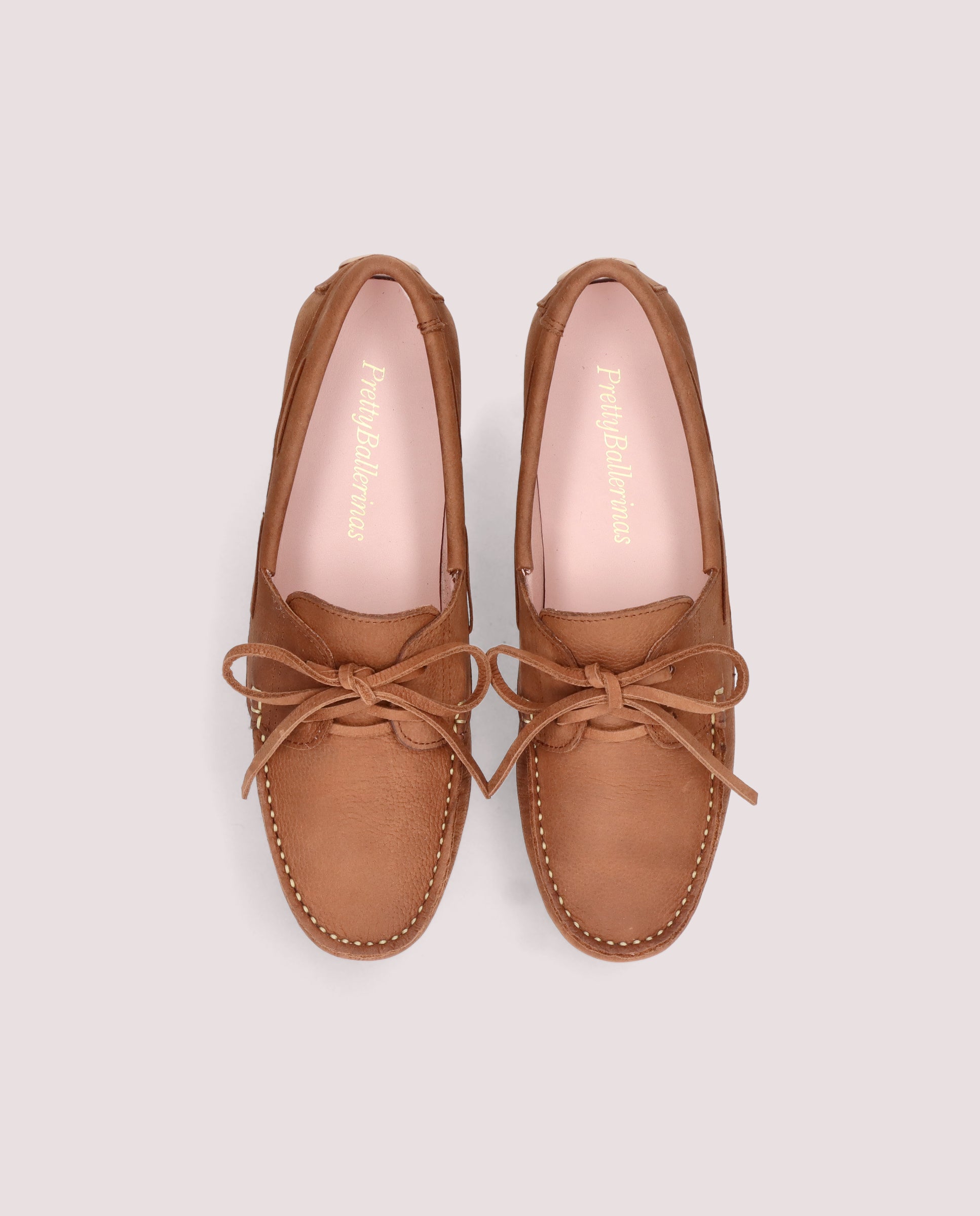 Mocasines Josephine Marrones Piel