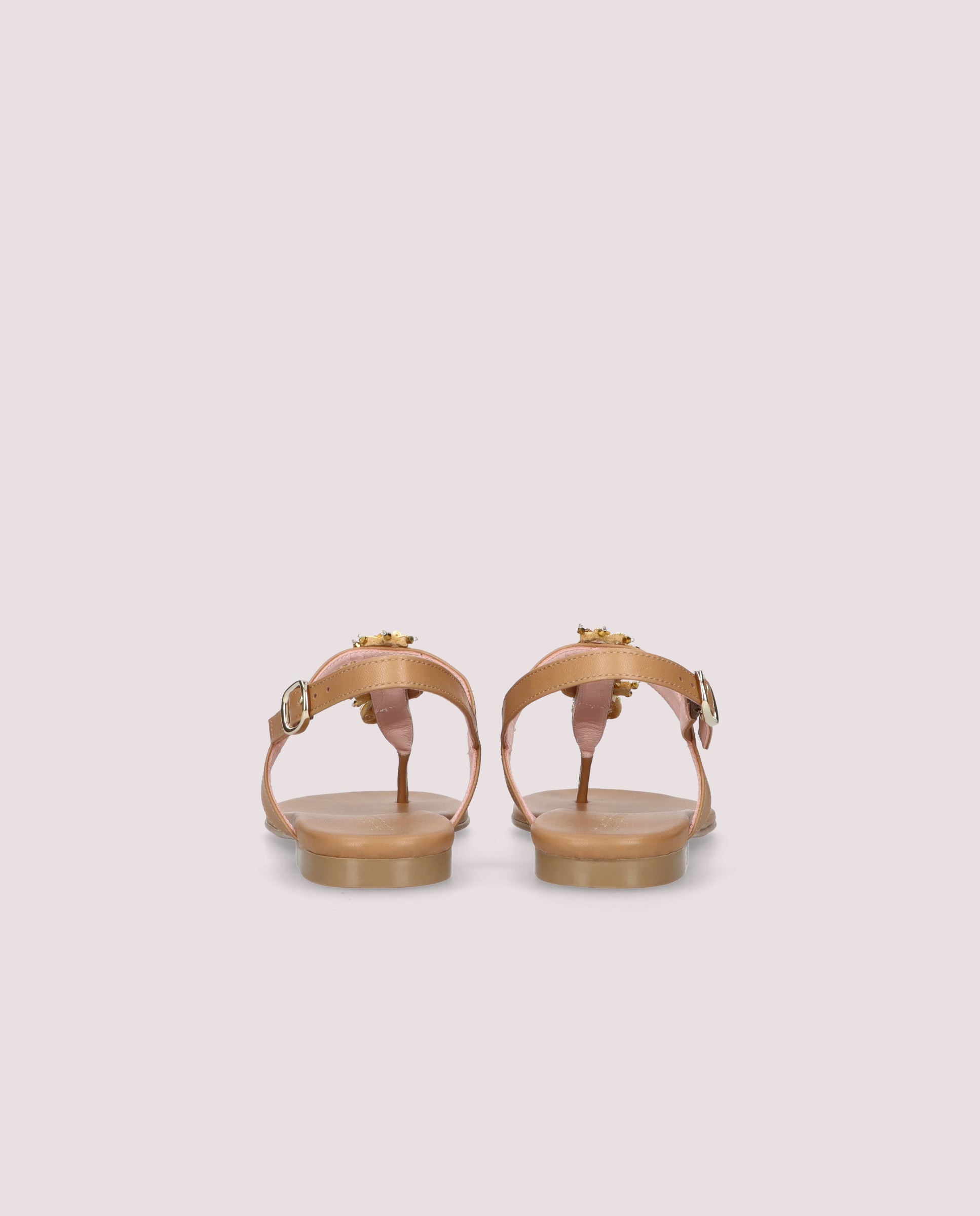 Sandalias Judy Marrones Piel