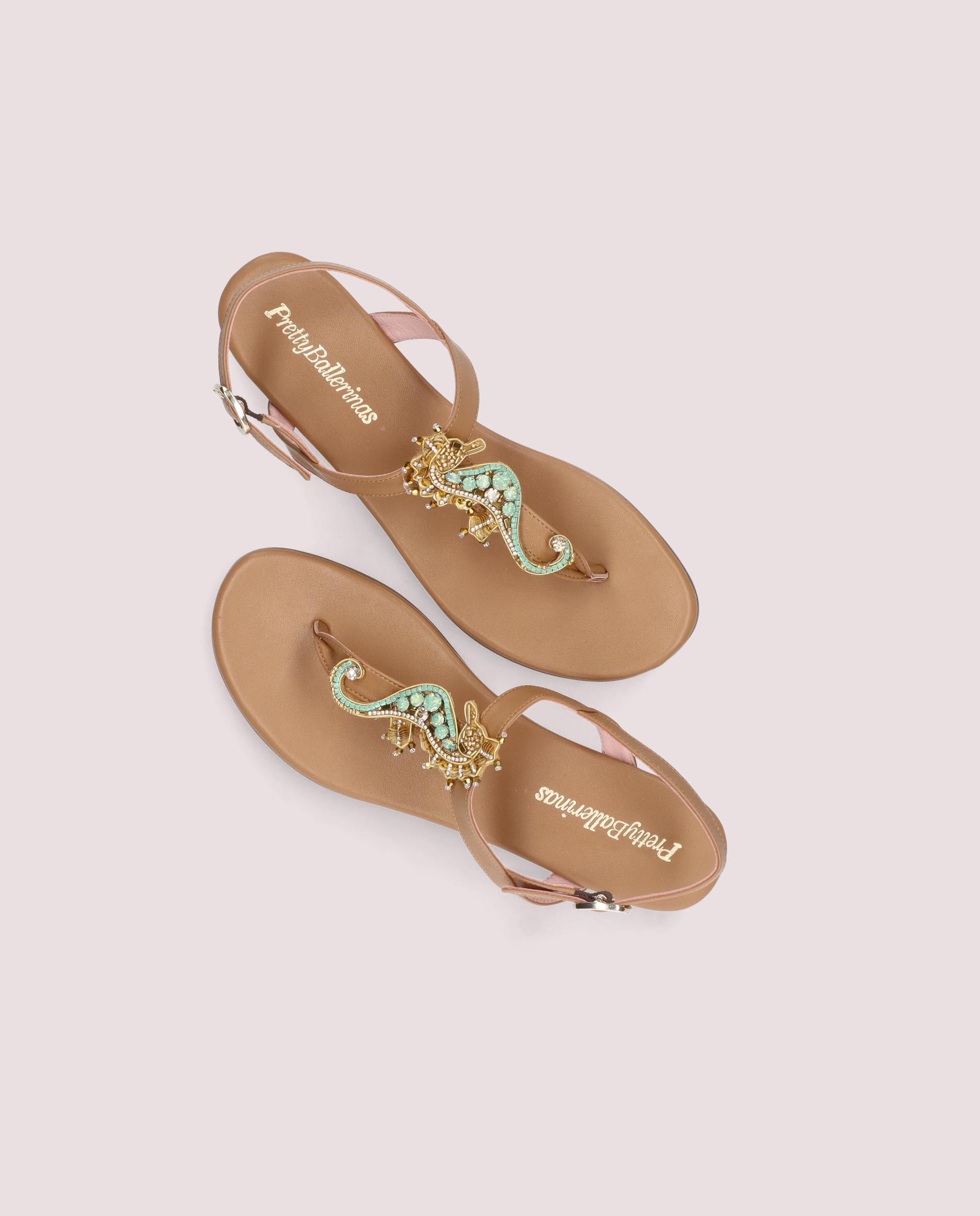Sandalias Judy Marrones Piel