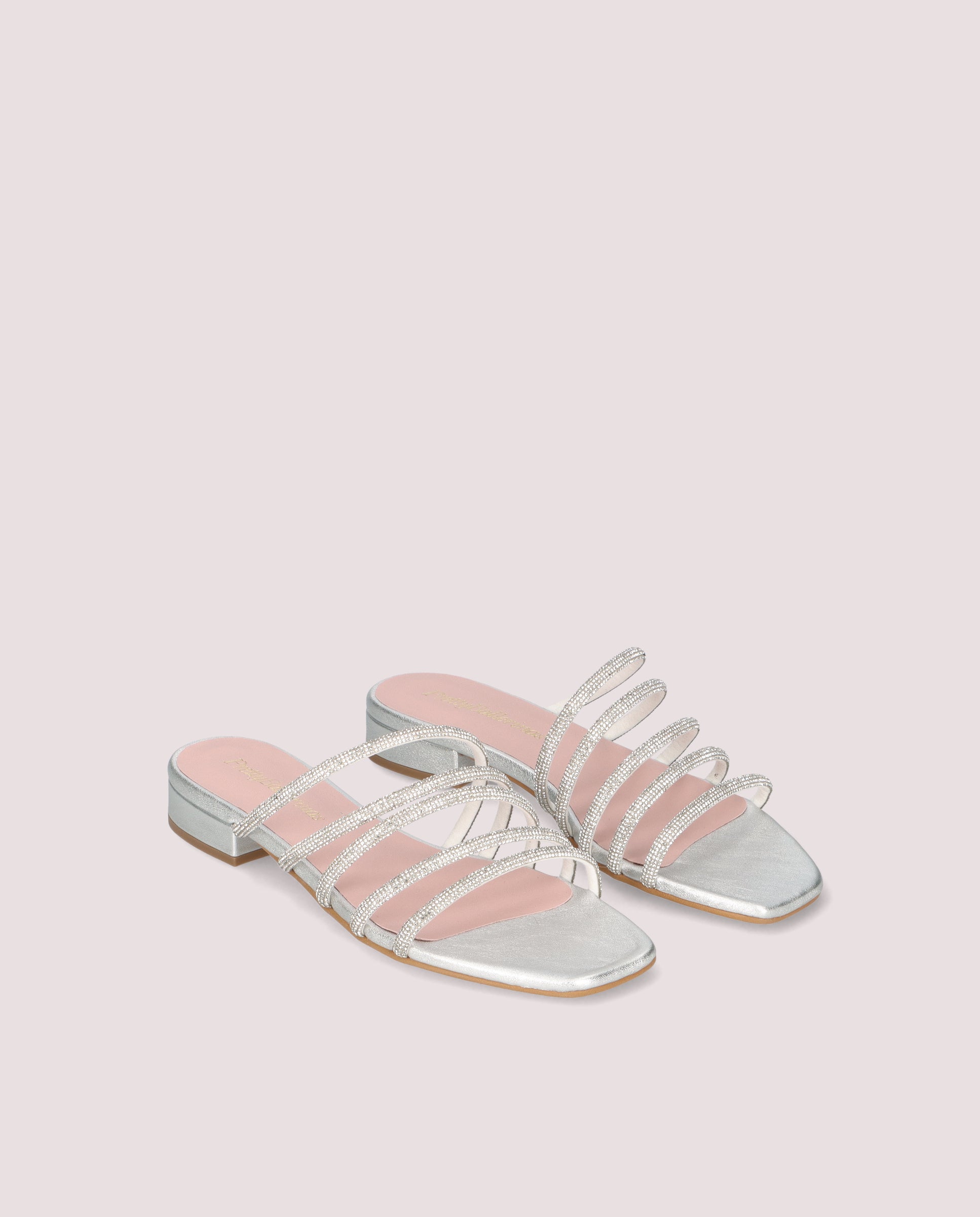 Imagen de Sandalias Eva Plateados Pieles metalizadas por PrettyBallerinas