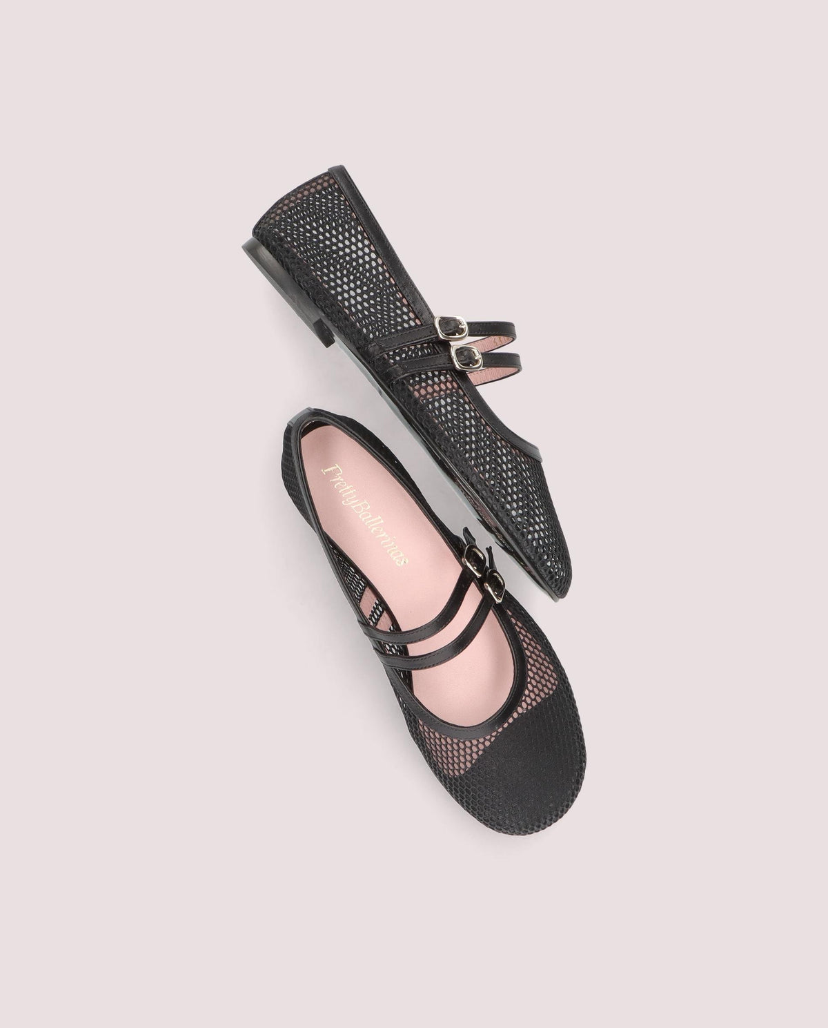 Georgia ballerina in black mesh