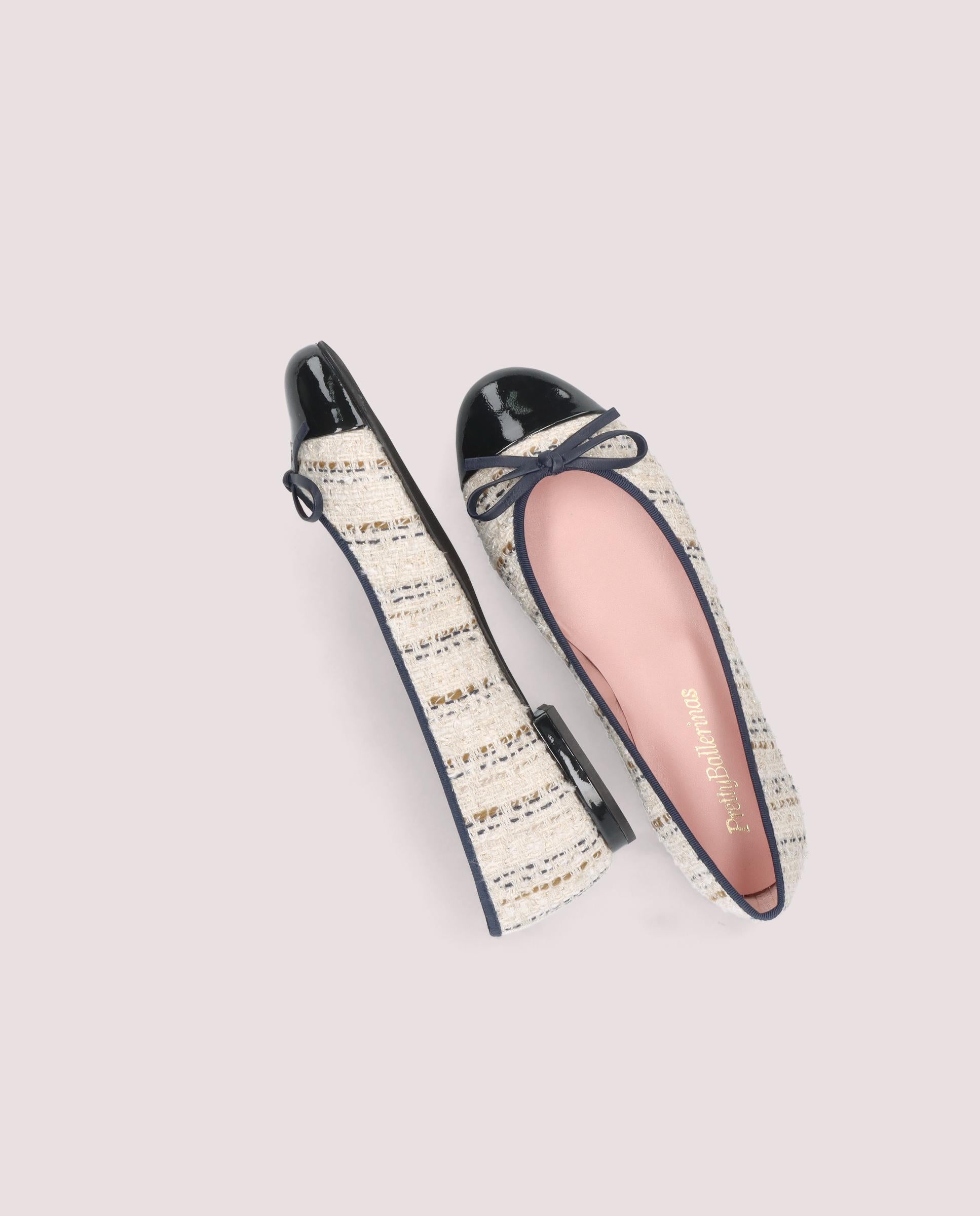 Irma ballerina in tweed