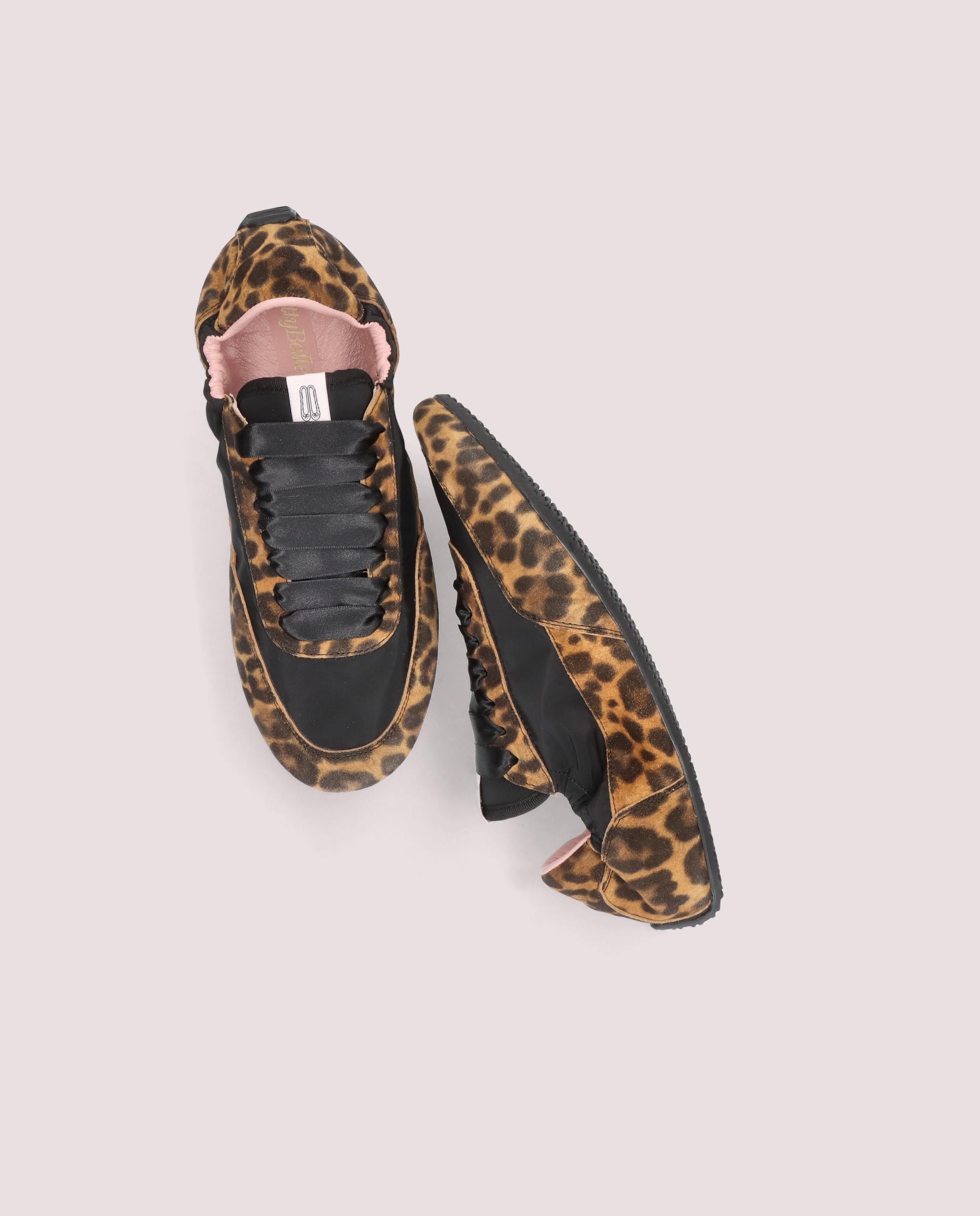 Deportivos Blue Animal print Ante