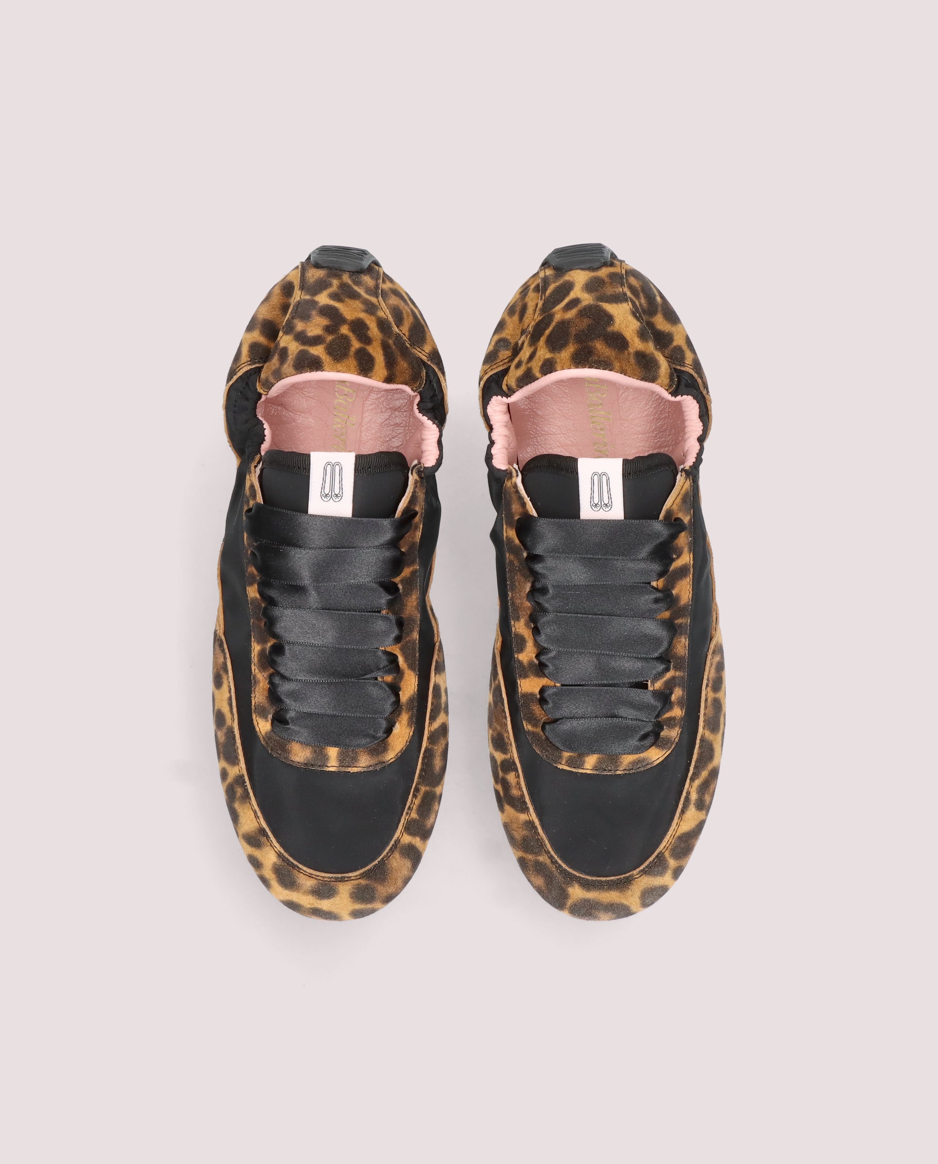 Vue alternative de Baskets en daim à imprimé animal bleu par PrettyBallerinas