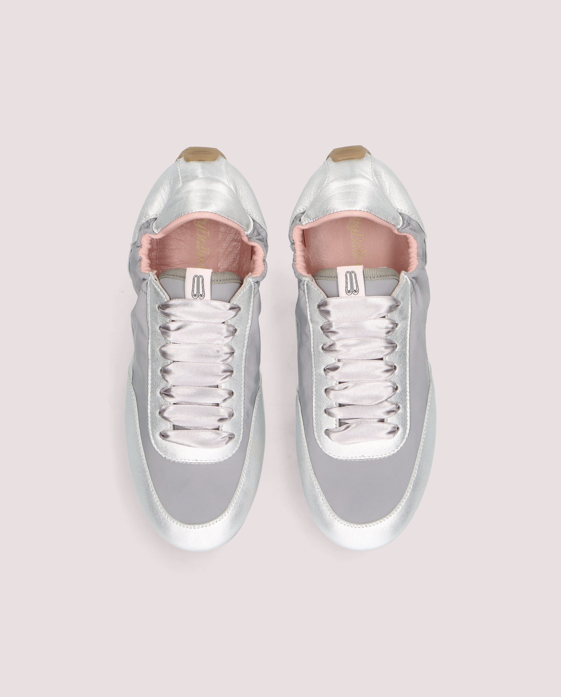 Vista alternativa de Deportivos Blue Grises Pieles metalizadas por PrettyBallerinas