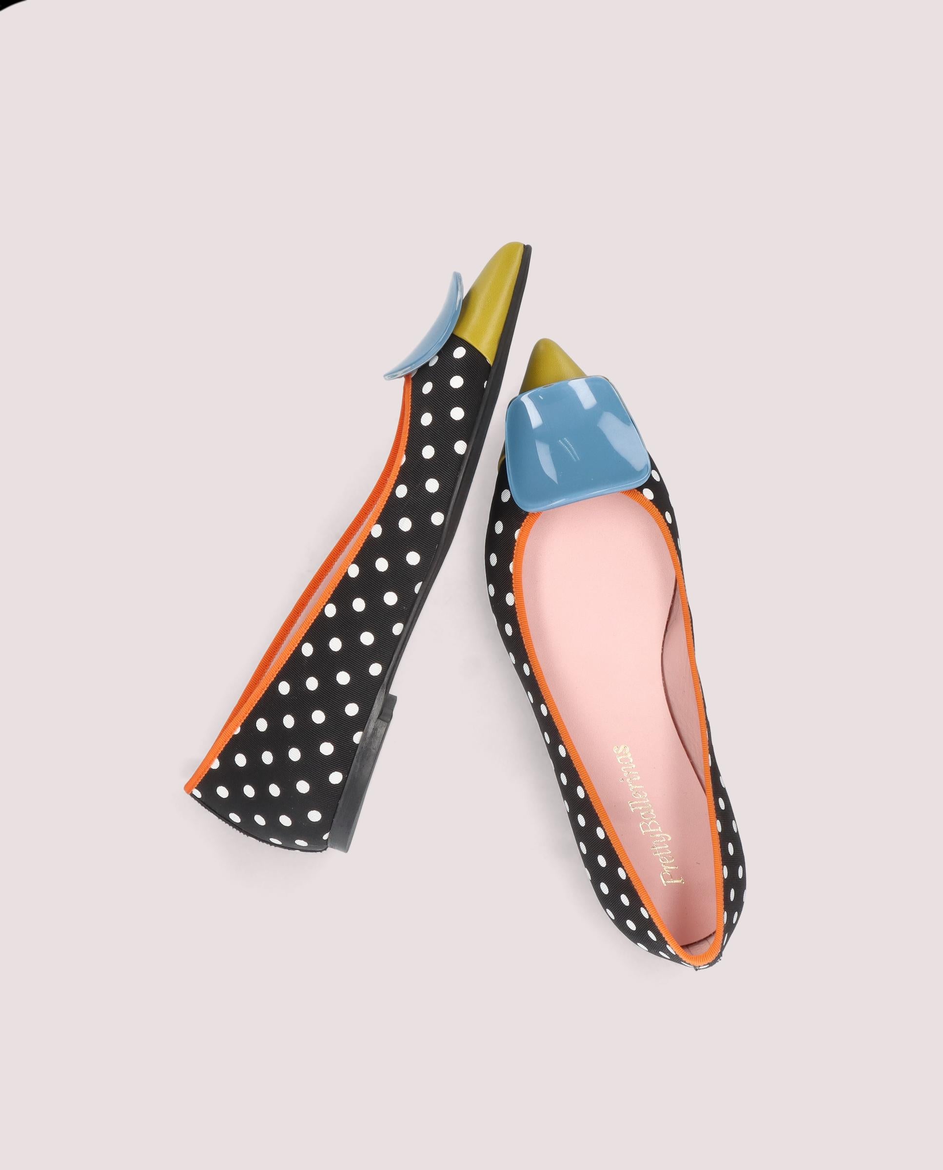 Bailarinas Paris Multicolores Tejidos