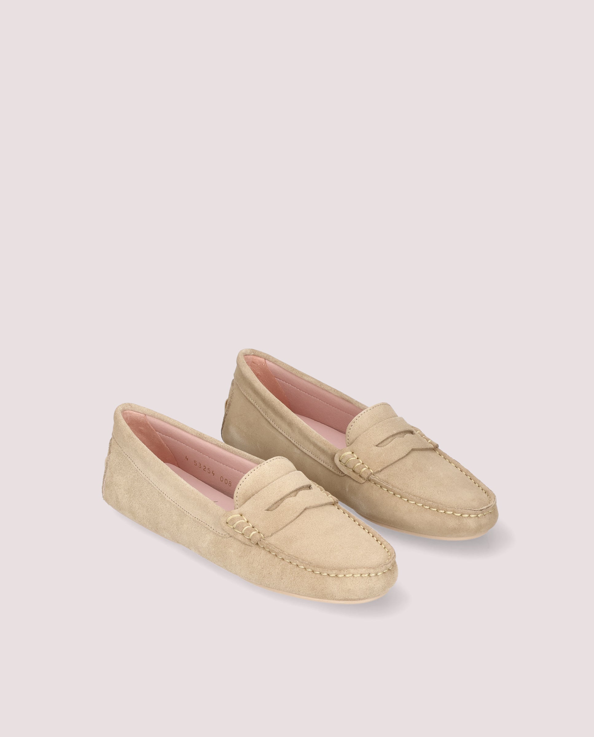 Imagen de Mocasines Josephine Beiges Ante por PrettyBallerinas