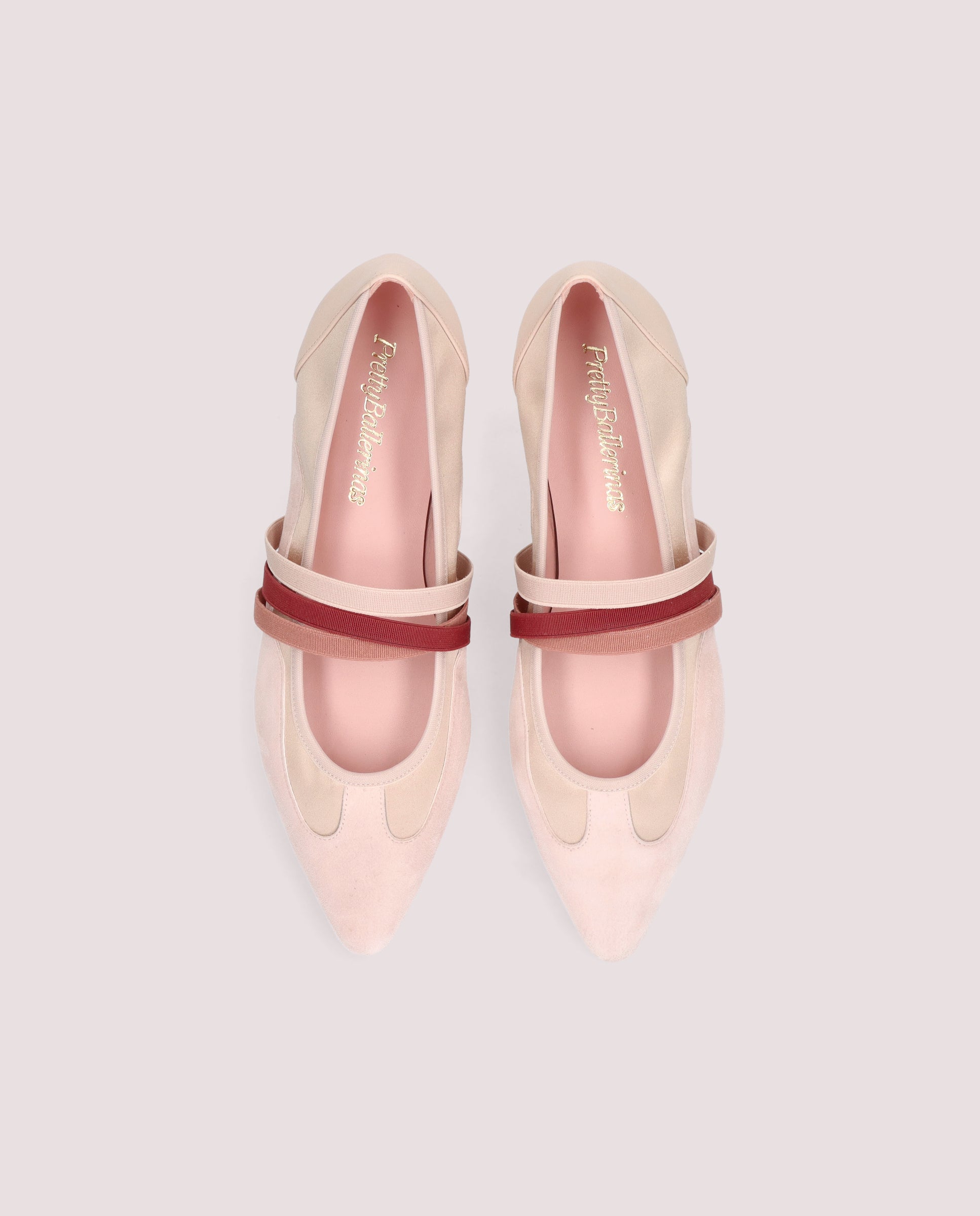 Vista alternativa de Bailarinas Tyra Rosas Ante por PrettyBallerinas