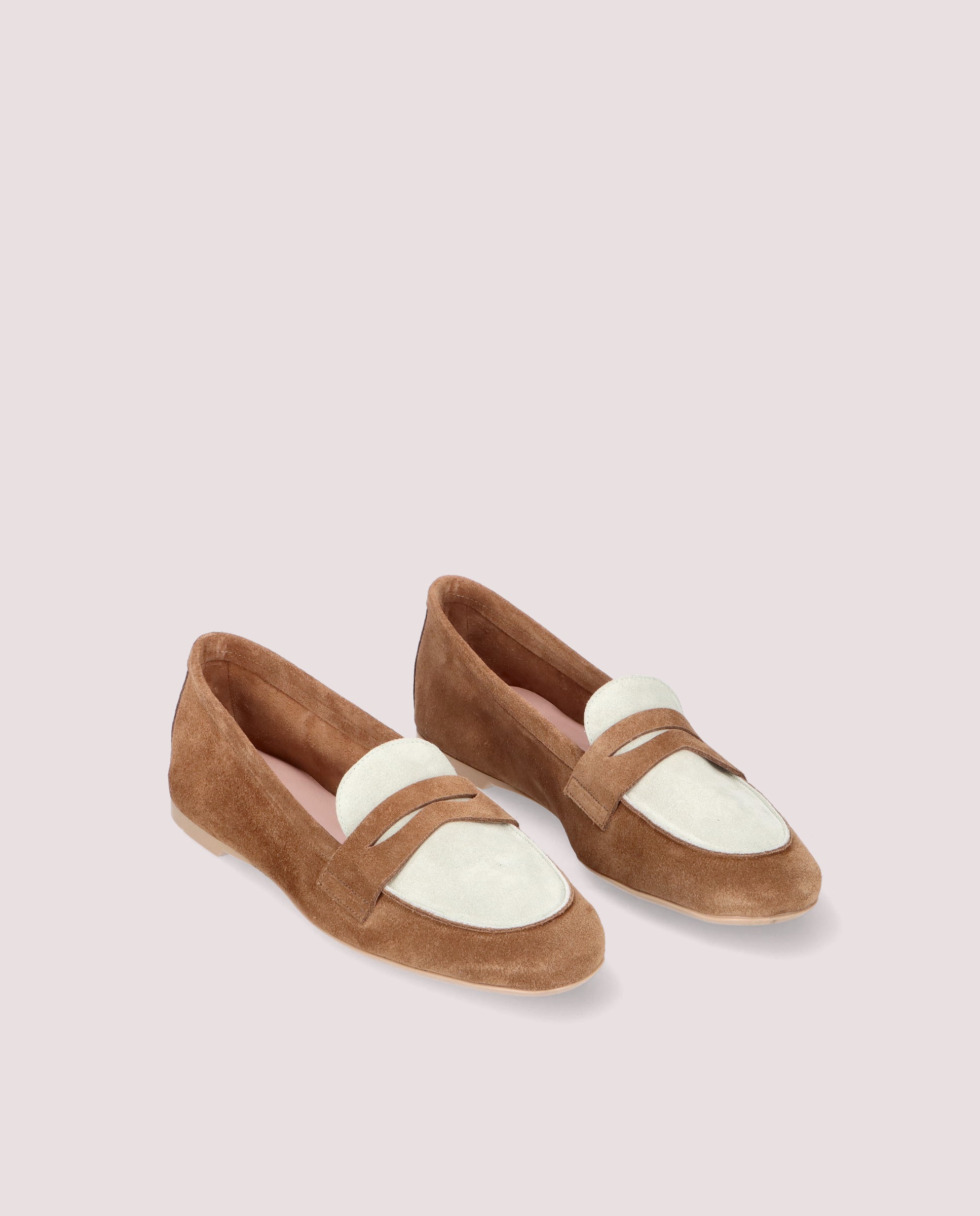 Imagen de Loafers Faye Marrones Ante por PrettyBallerinas