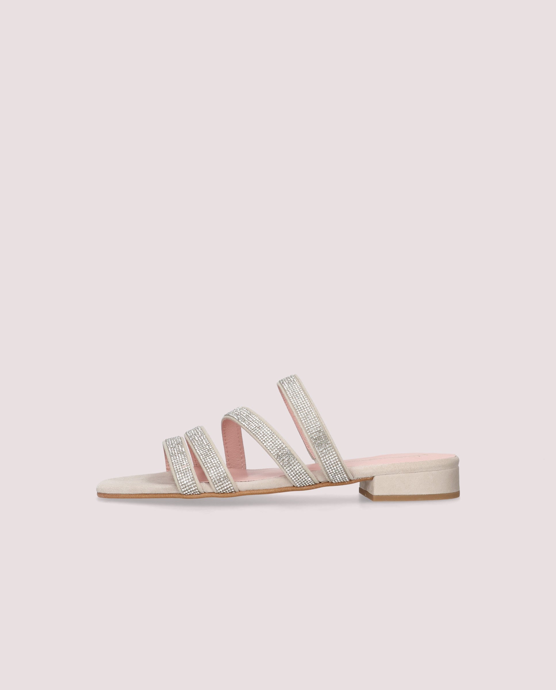 Sandalias Eva Grises Ante