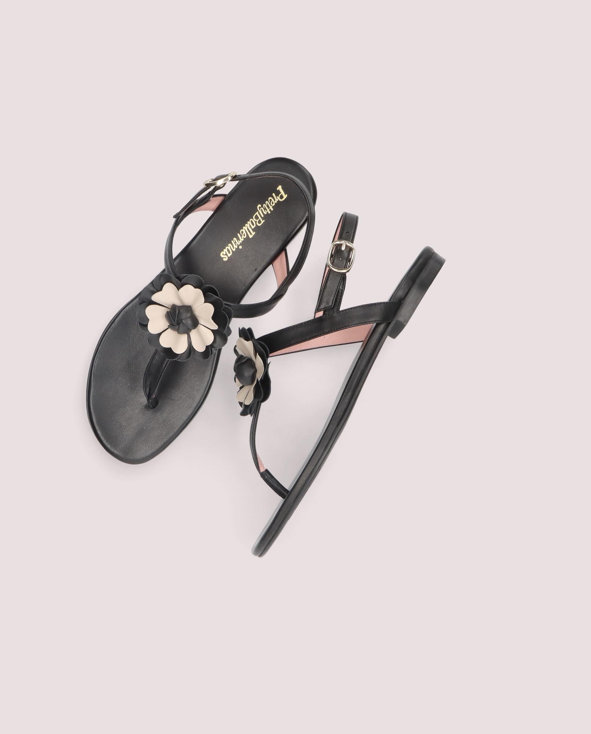 Sandalias Judy Negros Piel