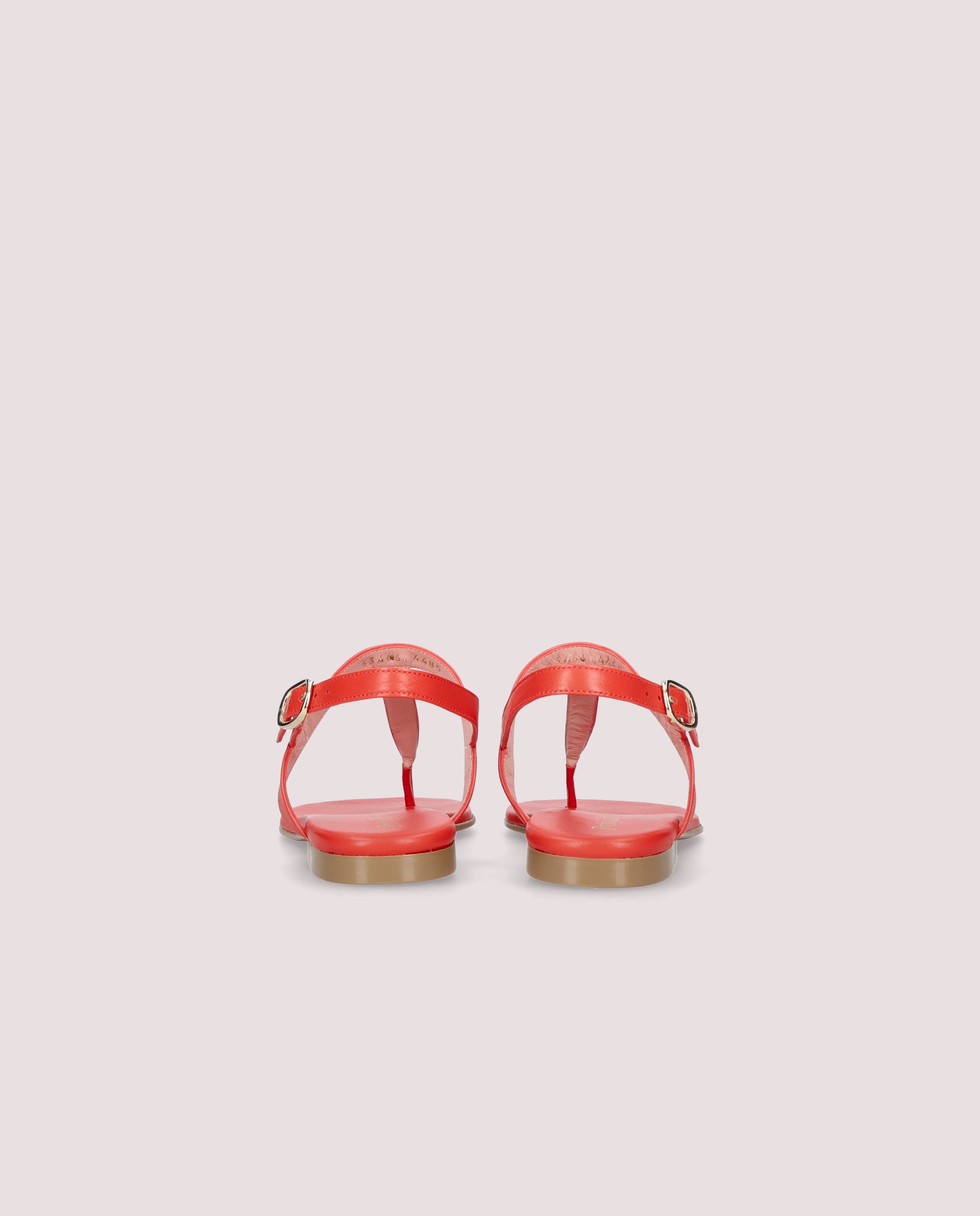 Judy sandal in red leather