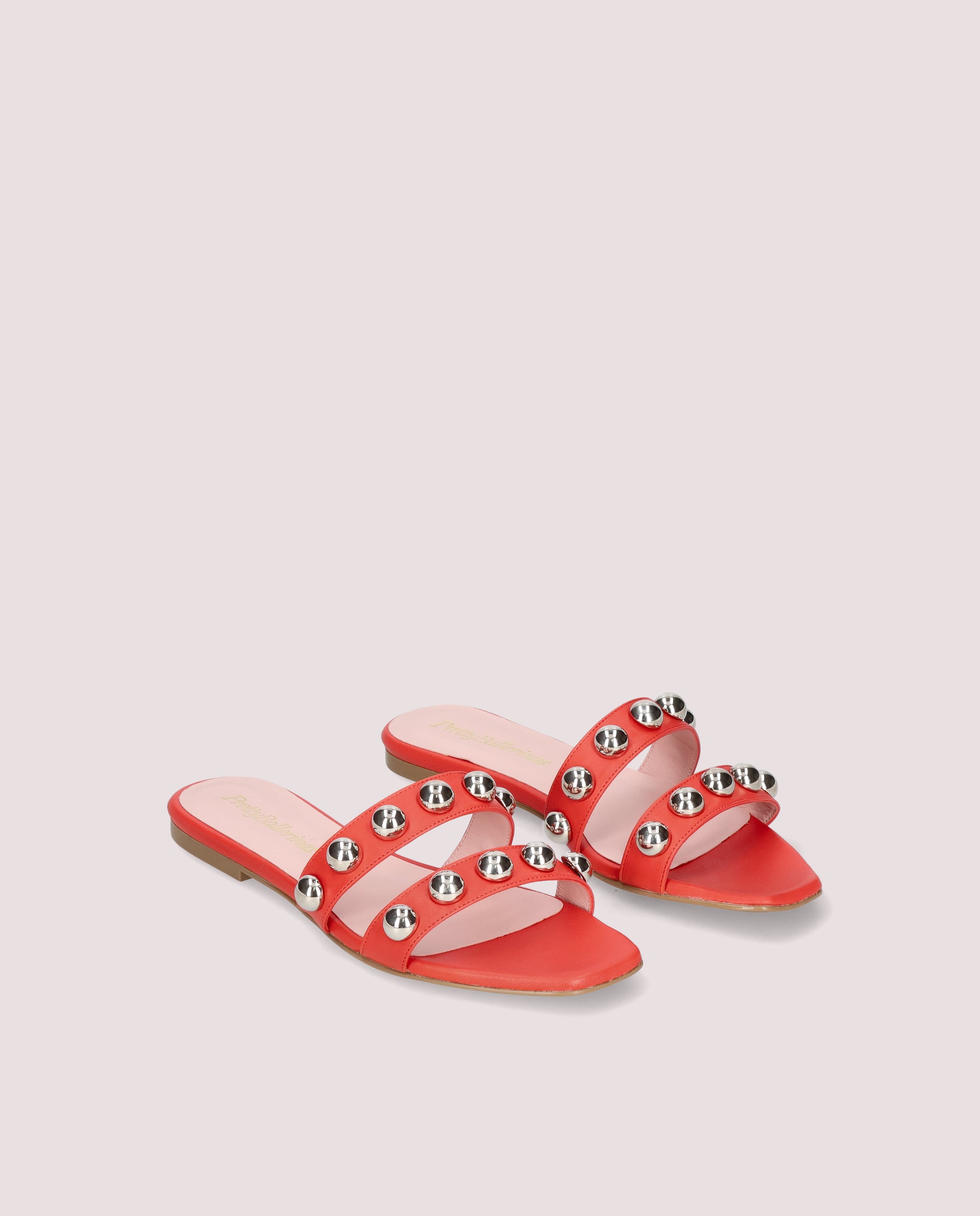 Imagen de Sandalias Isla Rojos Piel por PrettyBallerinas