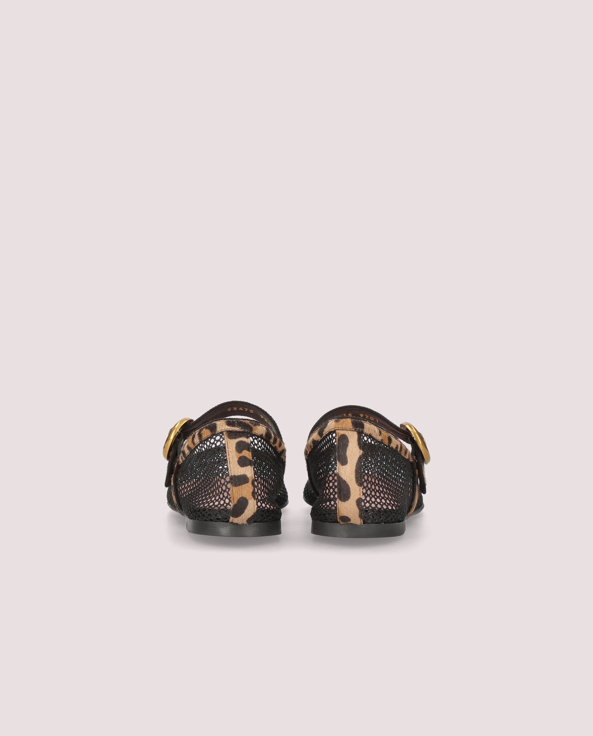 Ballerina Georgia in mesh and leopard print