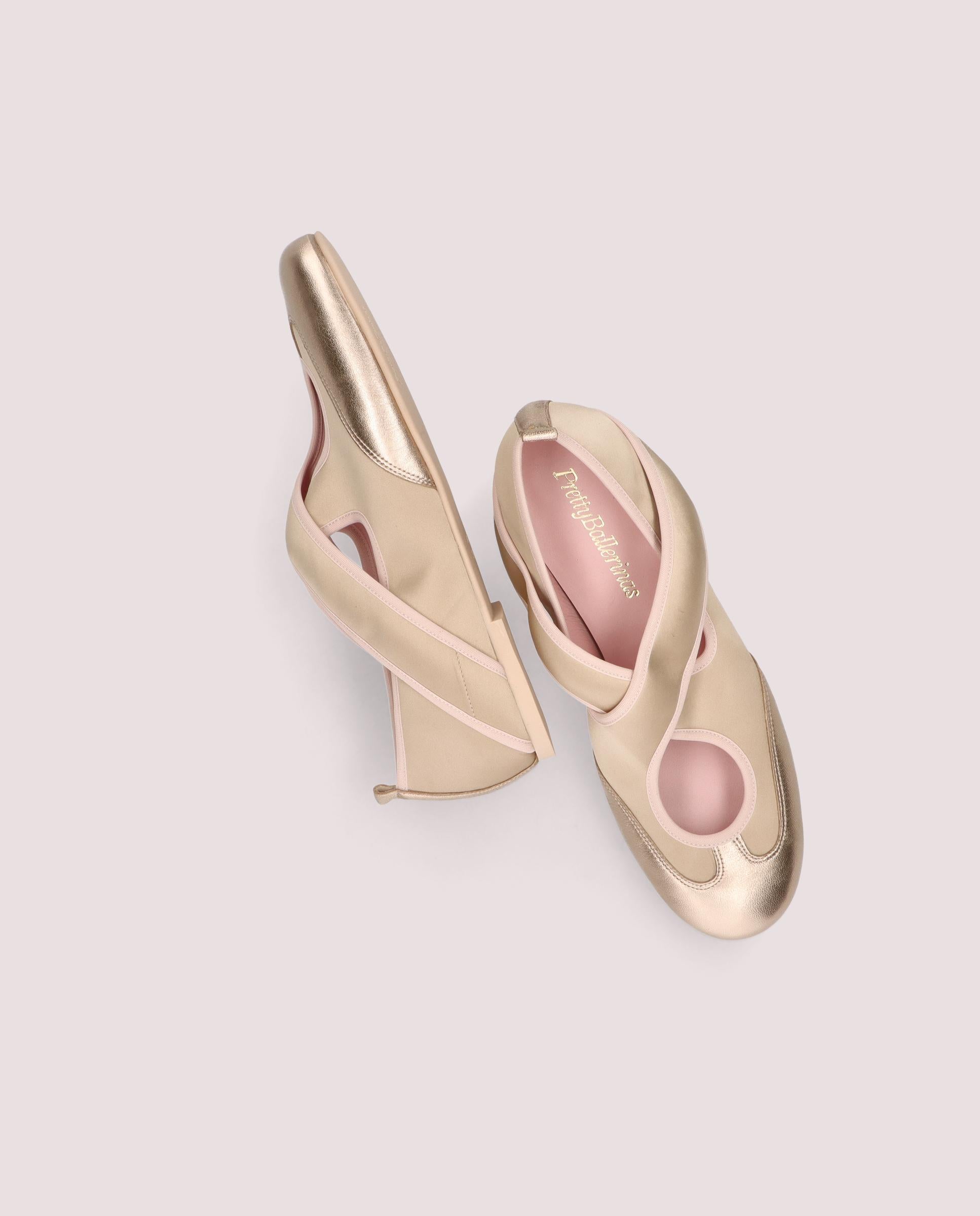 Bailarinas Rosario Dorados Tejidos