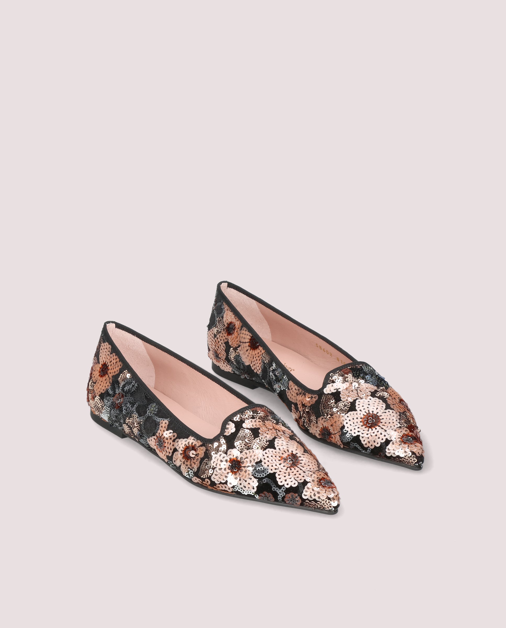 Image of Paris Loafer in black velvet by PrettyBallerinas