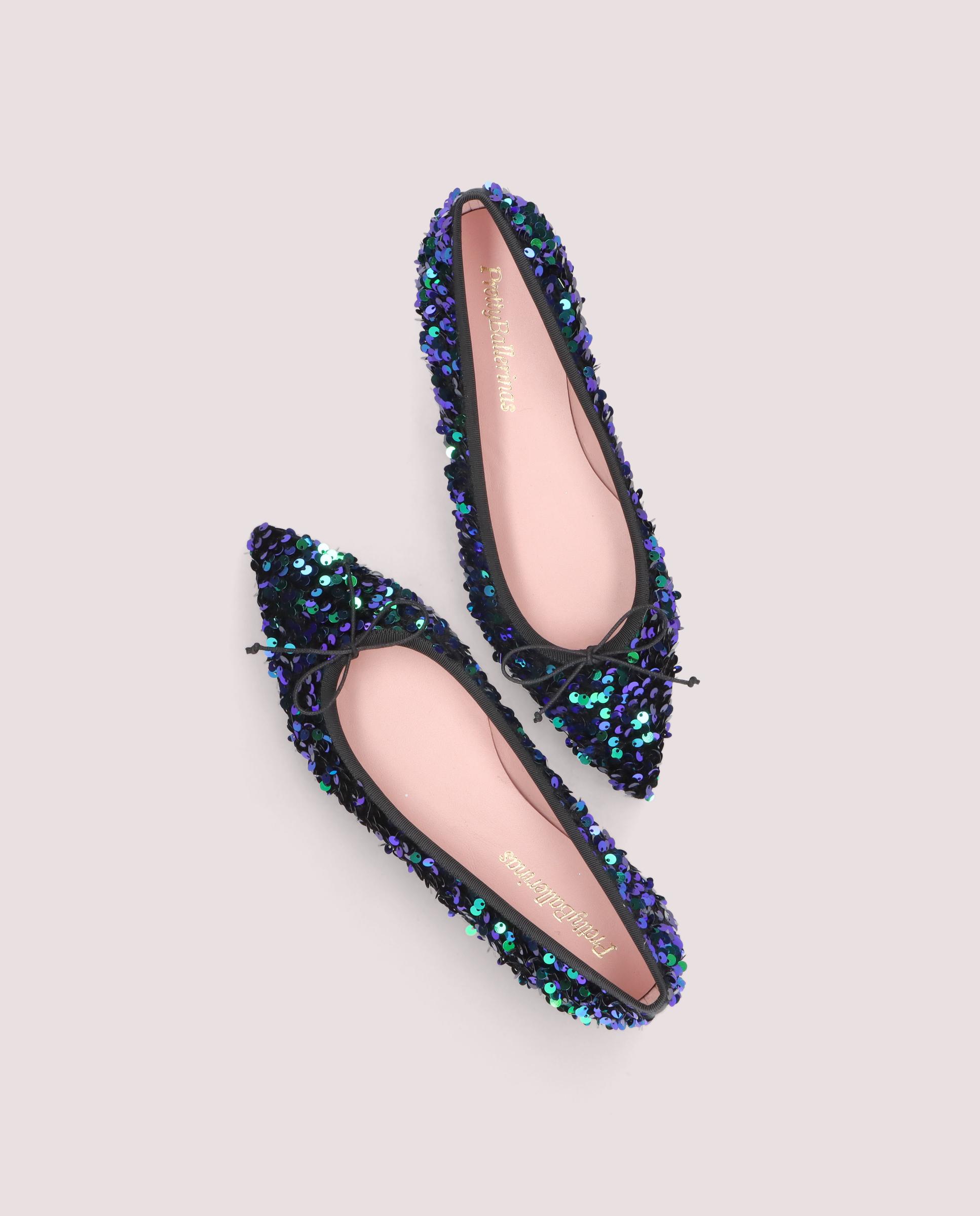 Bailarinas Paris Multicolores Tejidos